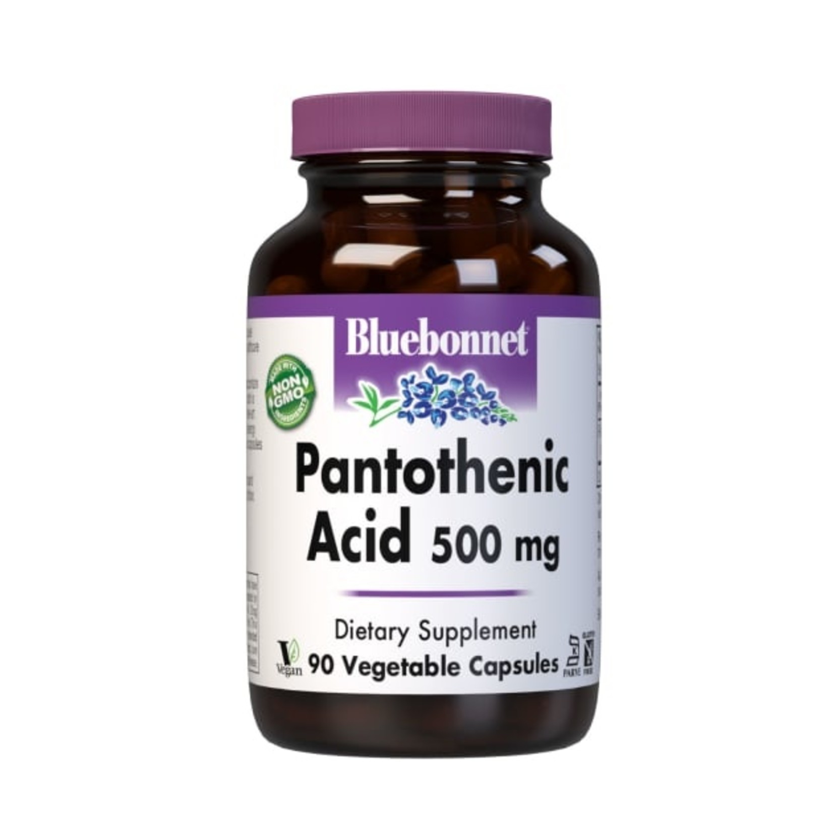 Bluebonnet Bluebonnet - Pantothenic Acid - 90 Veg Capsules