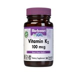 Bluebonnet Vitamin K2 100 mcg - 50 Veg Capsules