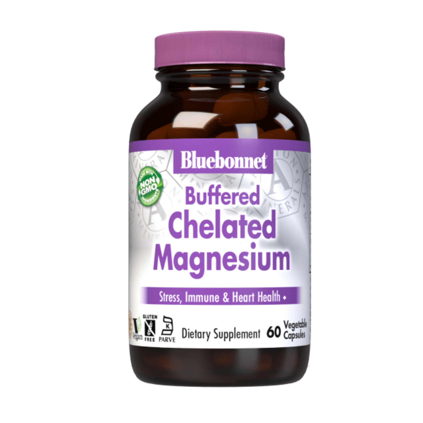 Bluebonnet Bluebonnet - Buffered Chelated Magnesium - 60 Veg Capsules