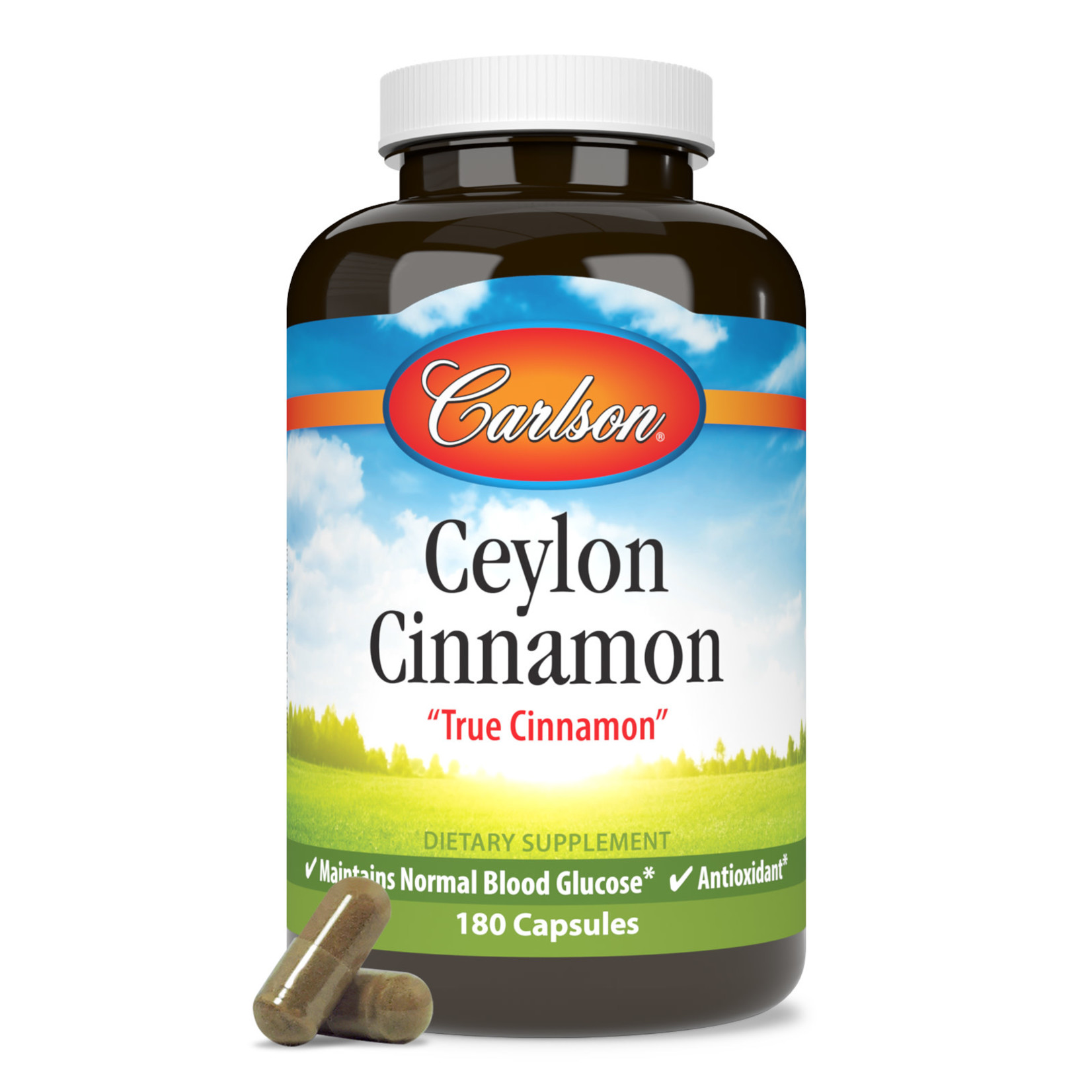 Carlson Carlson - Ceylon Cinnamon - 180 Capsules