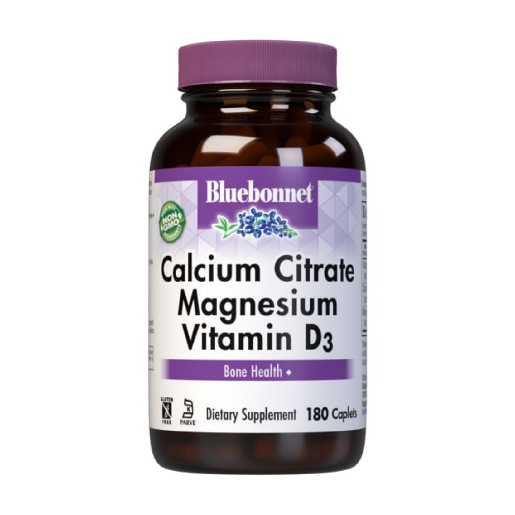 Bluebonnet Bluebonnet - Calcium Citrate Plus Vitamin D3 - 180 Capsules