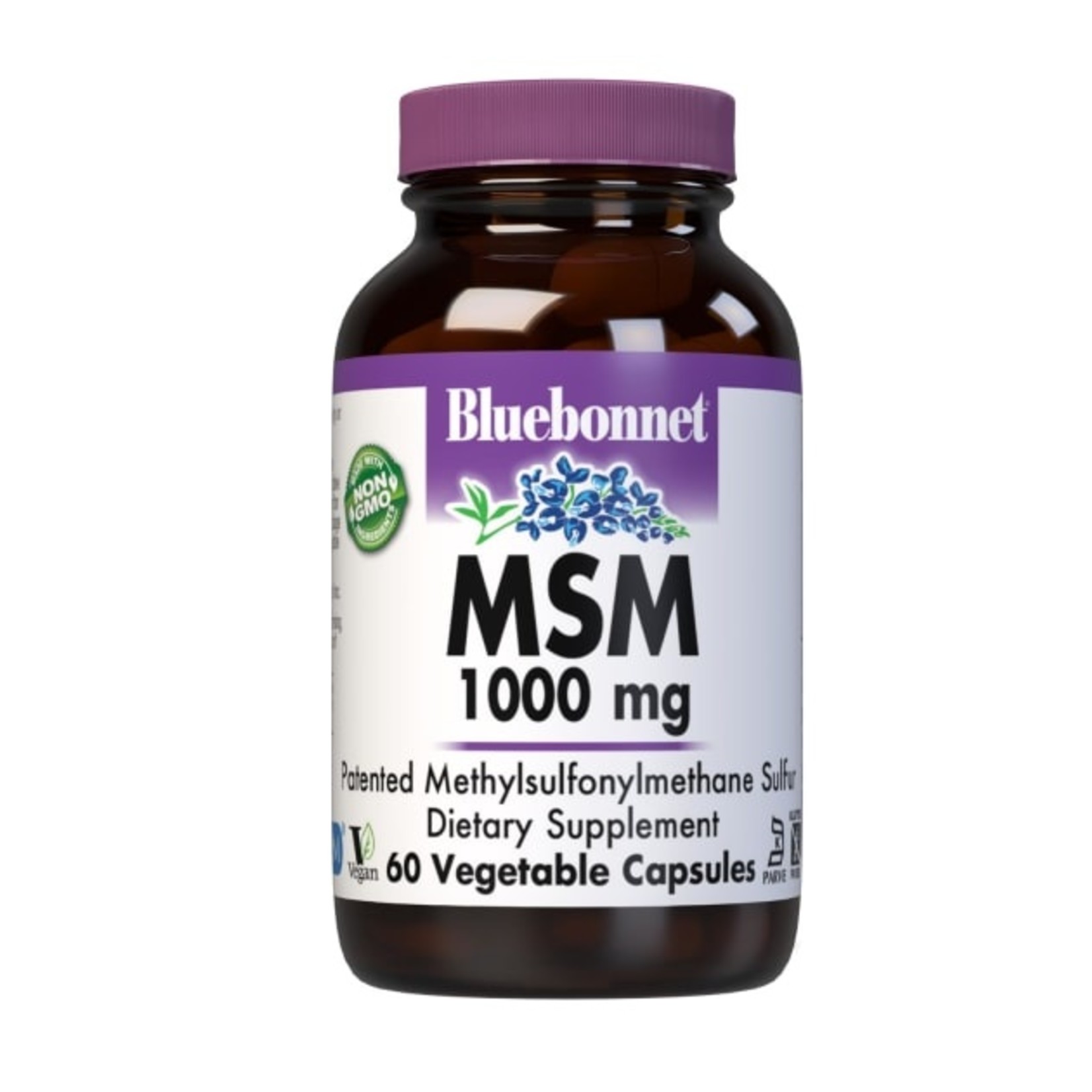 Bluebonnet Bluebonnet - MSM 1000 mg - 60 Veg Capsules