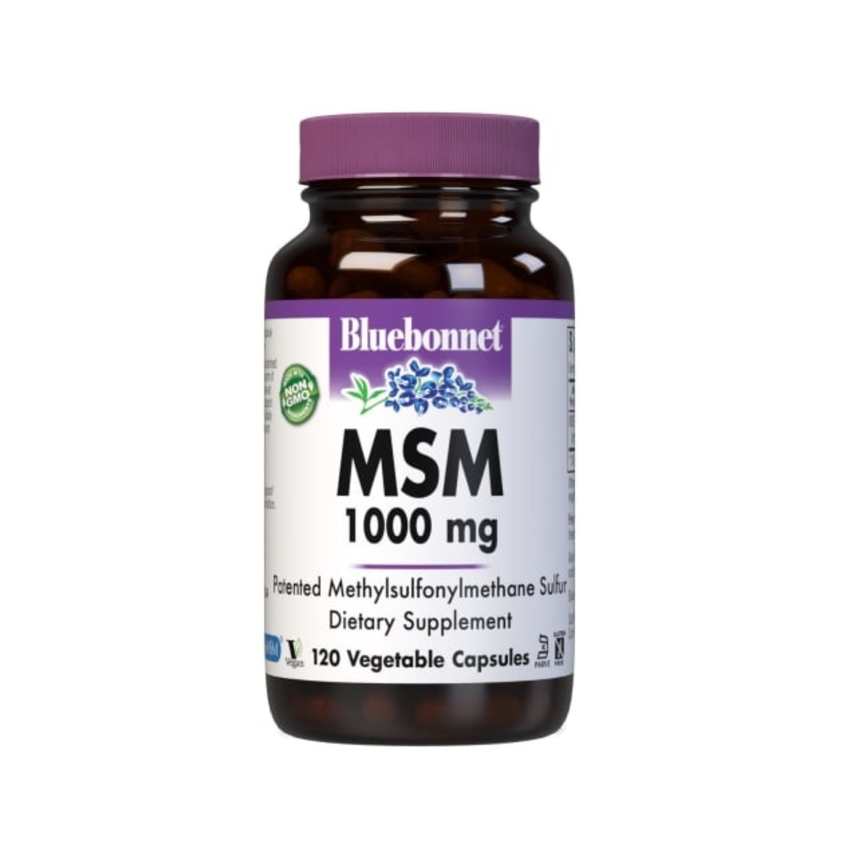 Bluebonnet Bluebonnet - MSM 1000 mg - 120 Veg Capsules