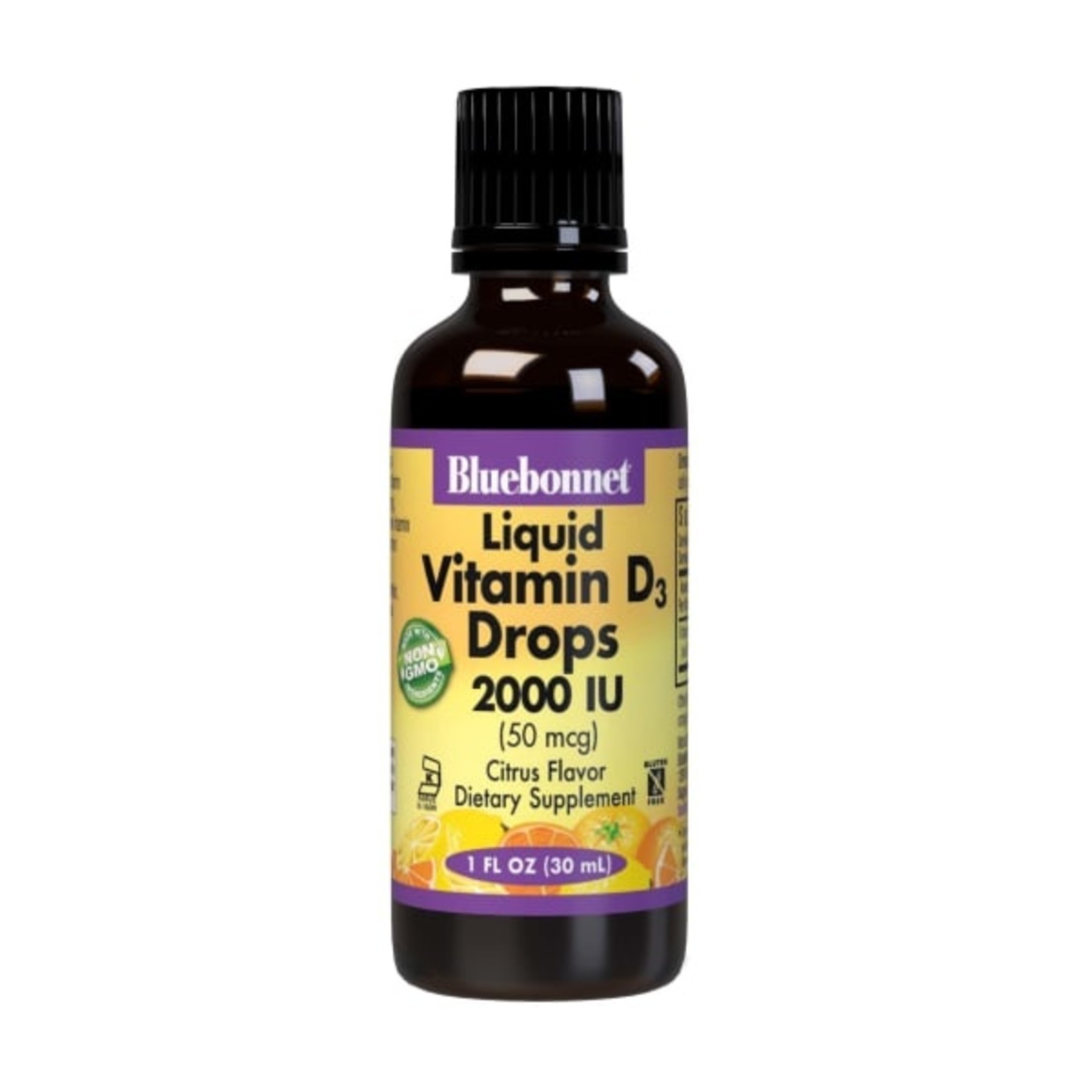 Bluebonnet Bluebonnet - Liquid Vitamin D3 Drops Natural Citrus - 1 oz