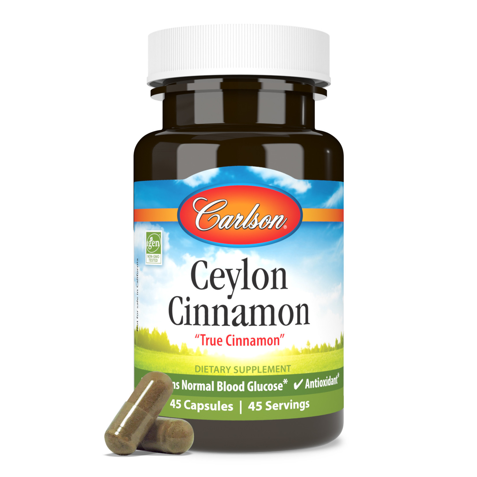 Carlson Carlson - Ceylon Cinnamon - 45 Capsules