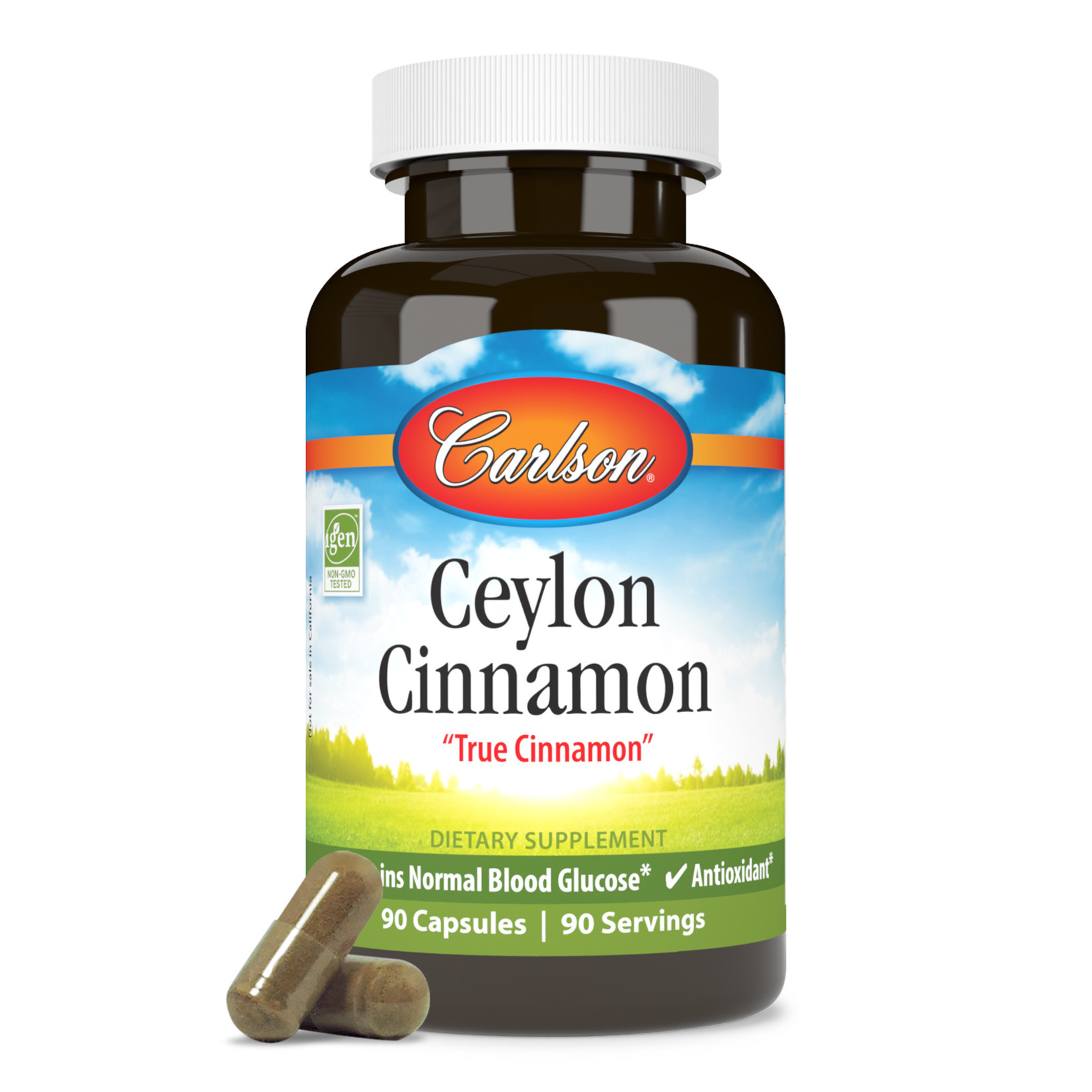 Carlson Carlson - Ceylon Cinnamon - 90 Capsules
