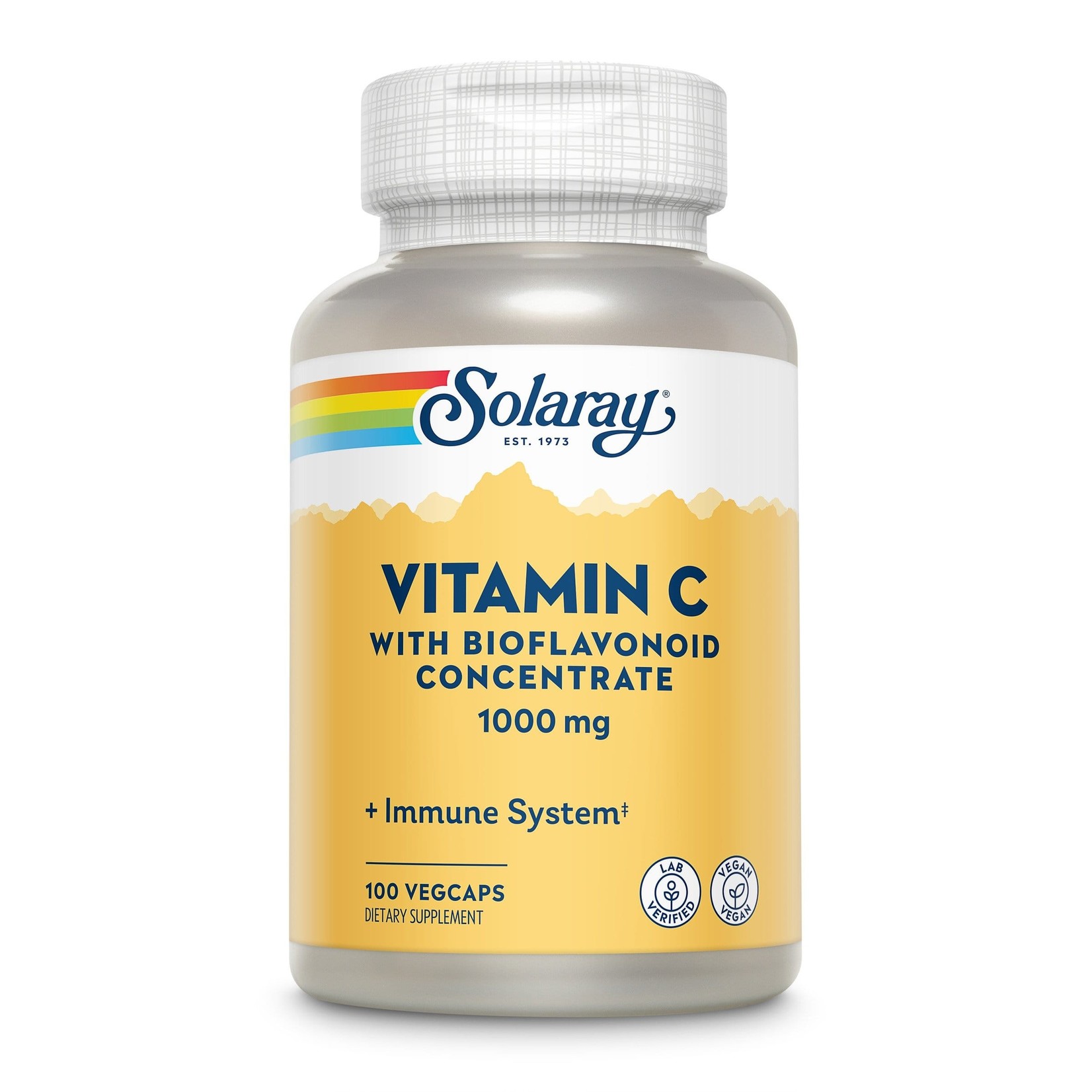 Solaray Solaray - Vitamin C With Bioflavonoid Concentrate 1000 mg - 100 Capsules