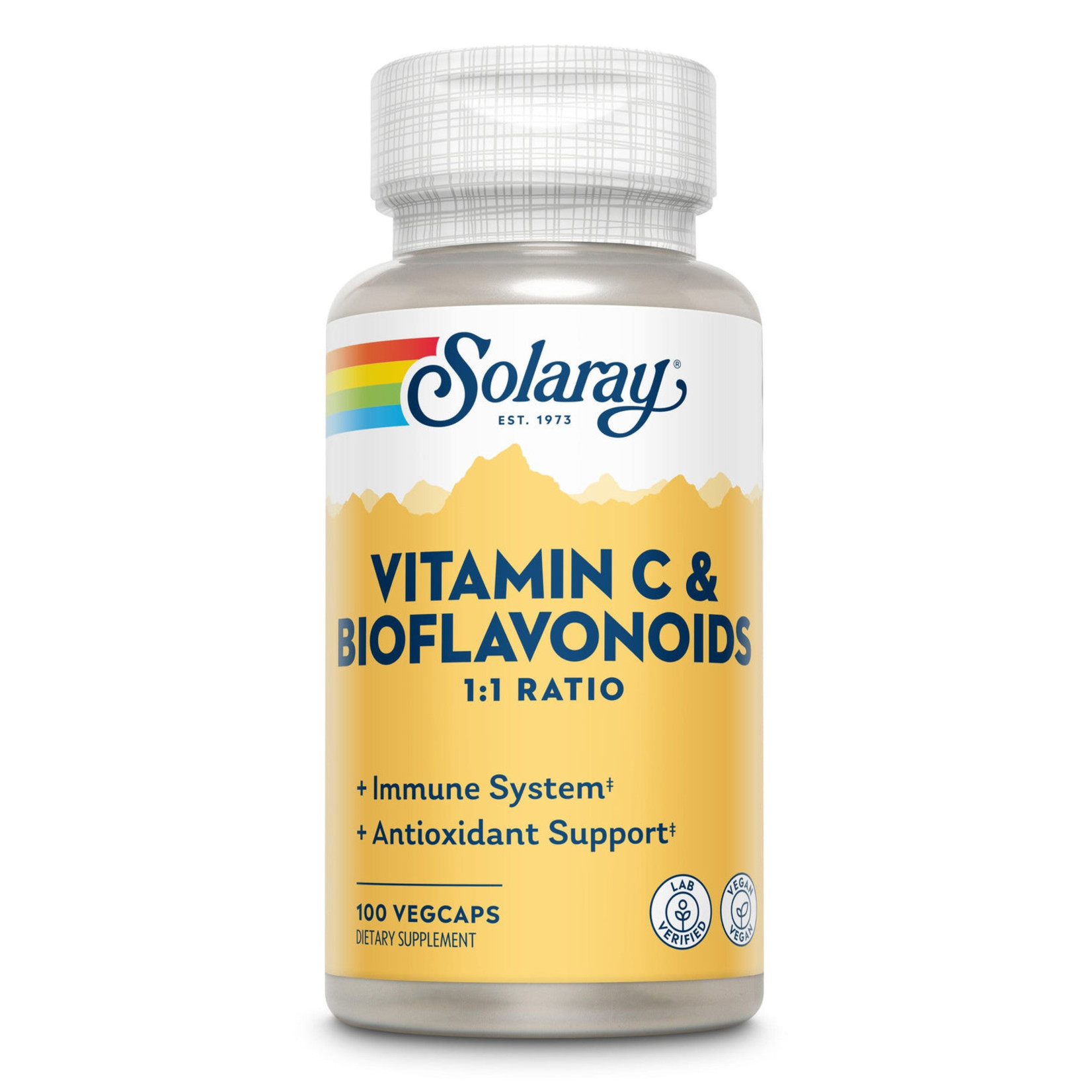 Solaray Solaray - Vit C w Bioflavonoid 500mg - 100 Vegcaps