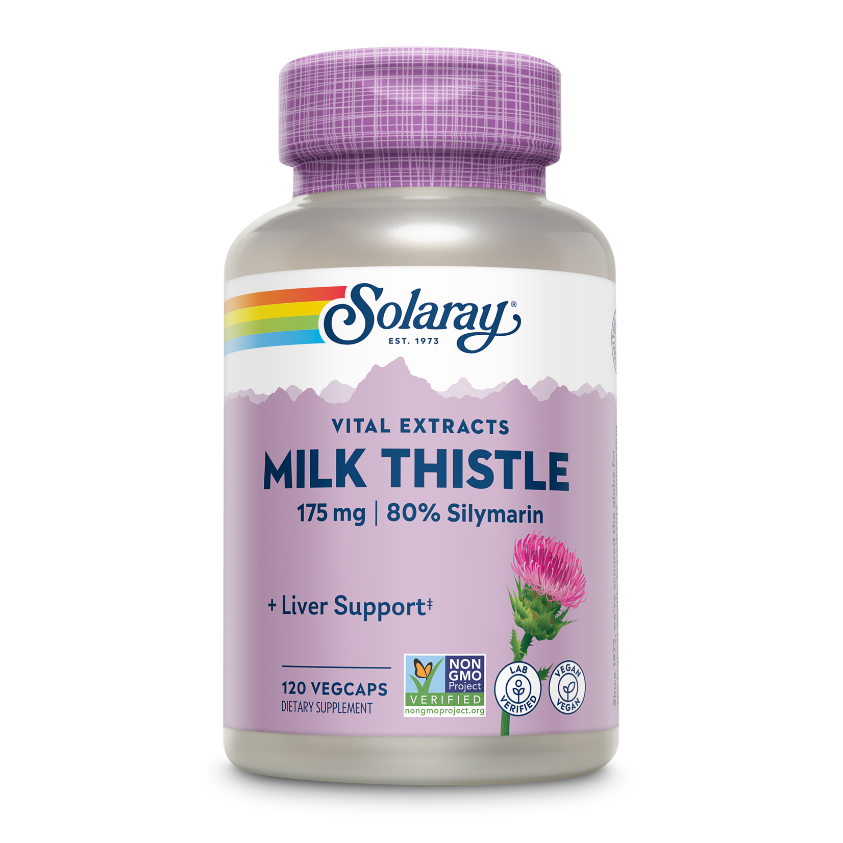 Solaray Solaray - Milk Thistle Extract 175 mg - 120 Capsules