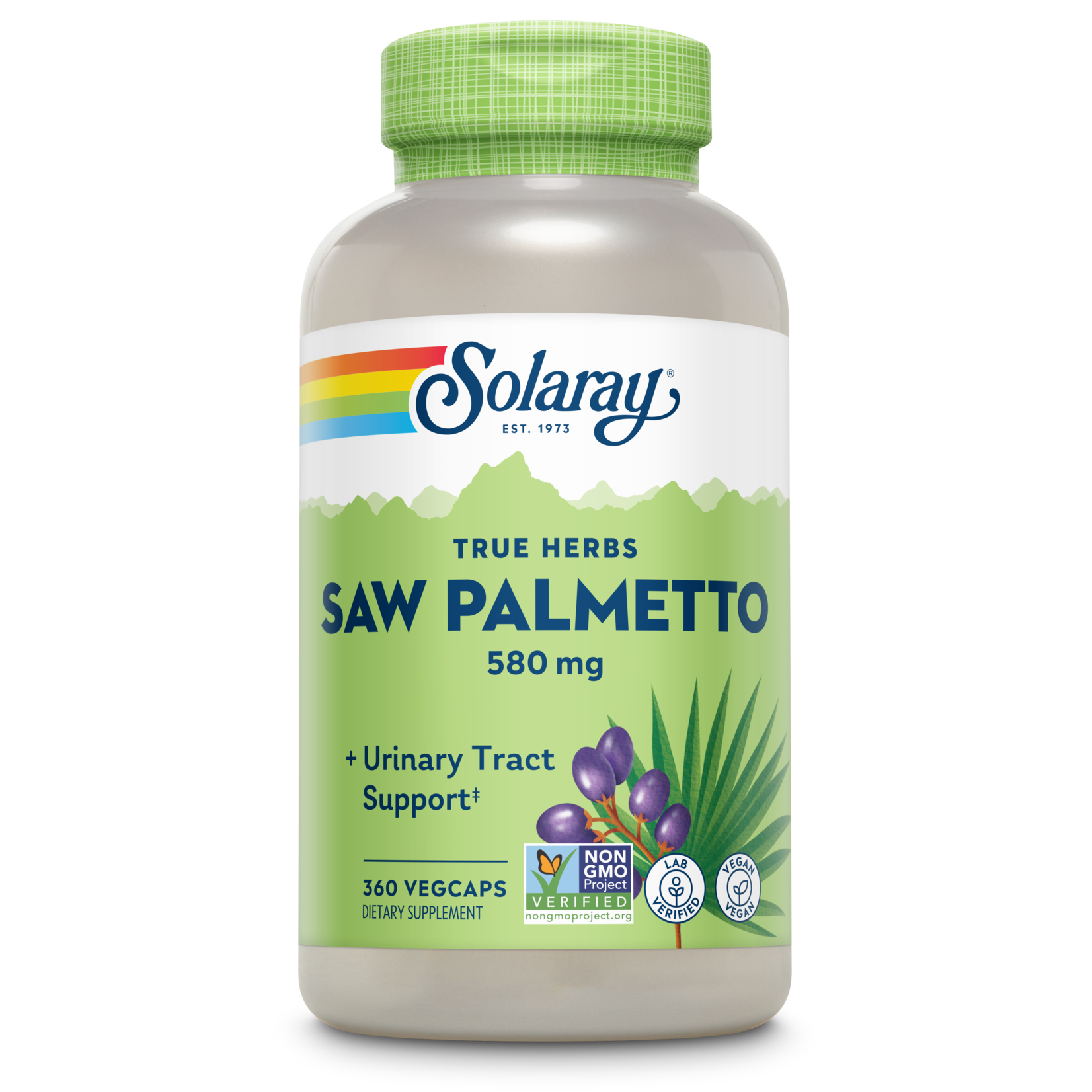 Solaray Solaray - Saw Palmetto Berries - 360 Capsules