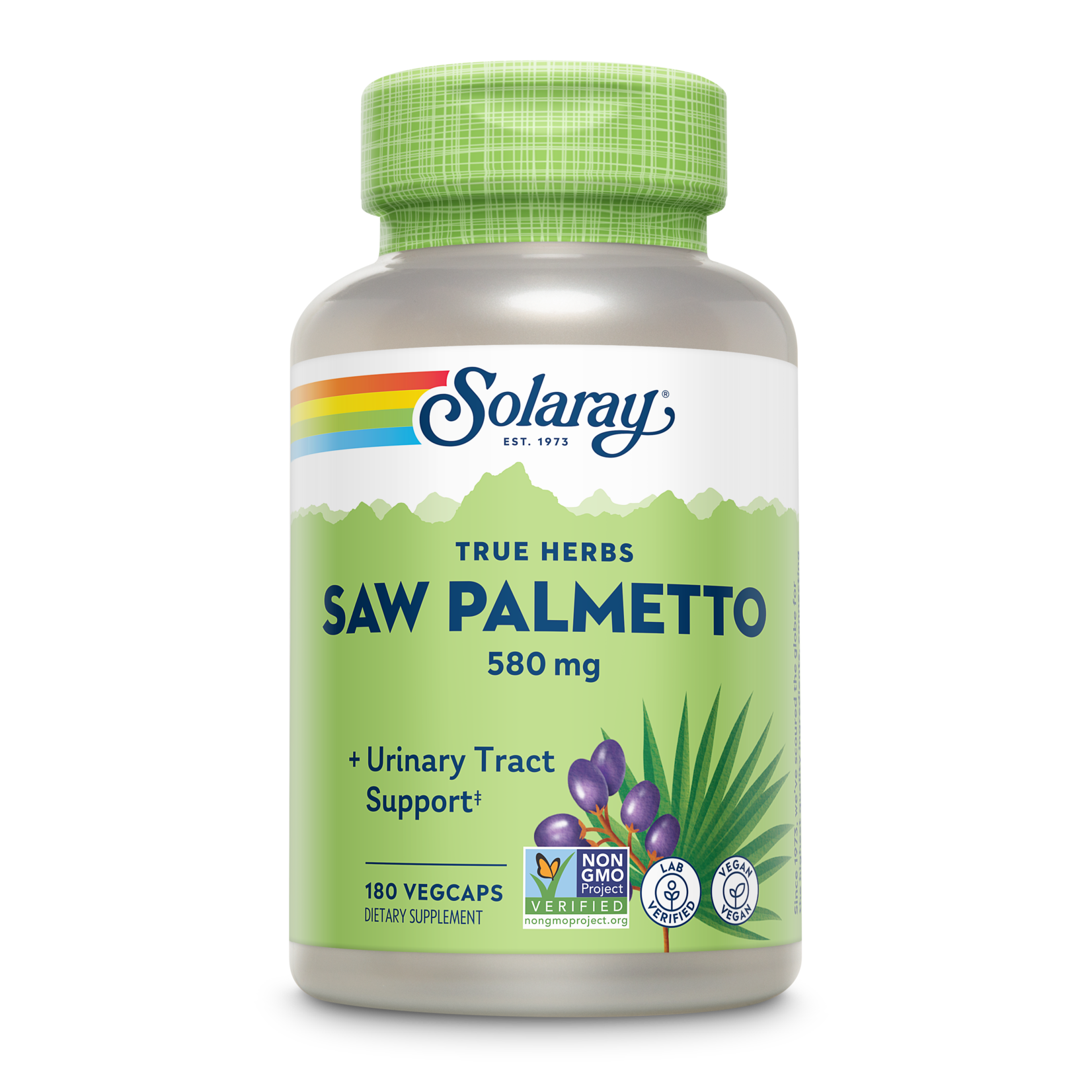 Solaray Solaray - Saw Palmetto Berries - 180 Capsules