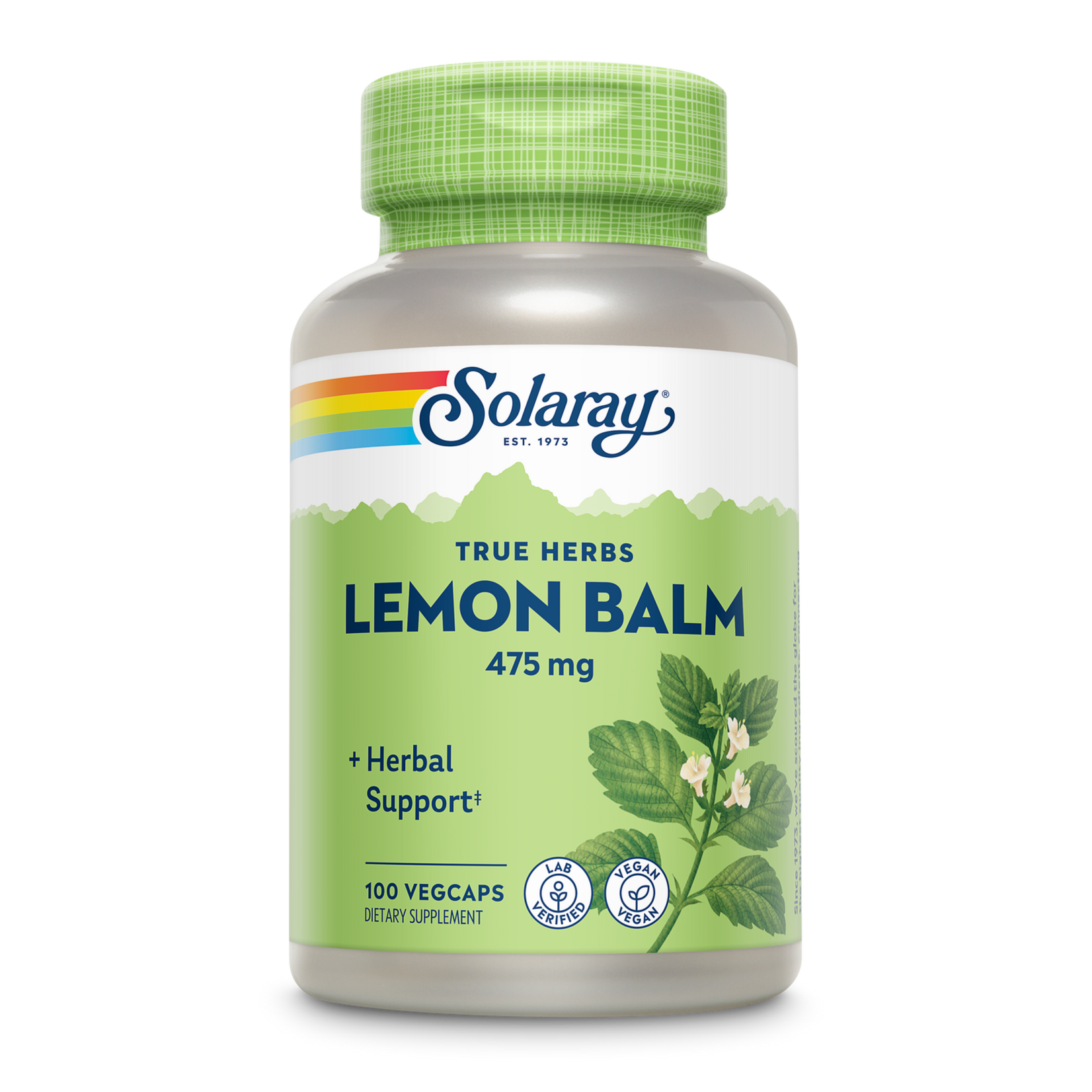 Solaray Solaray - Lemon Balm - 100 Capsules