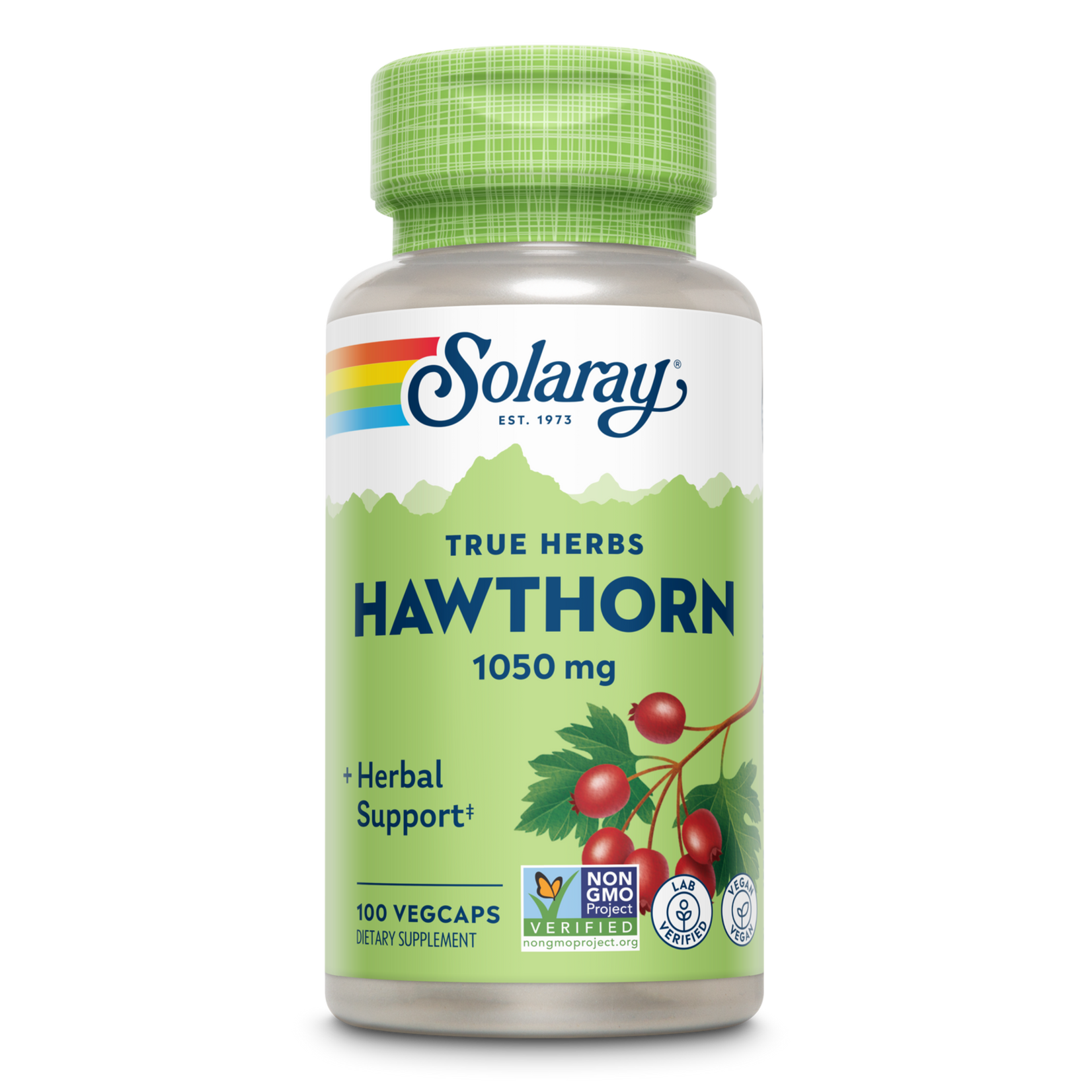 Solaray Solaray - Hawthorne Berries - 100 Veg Capsules