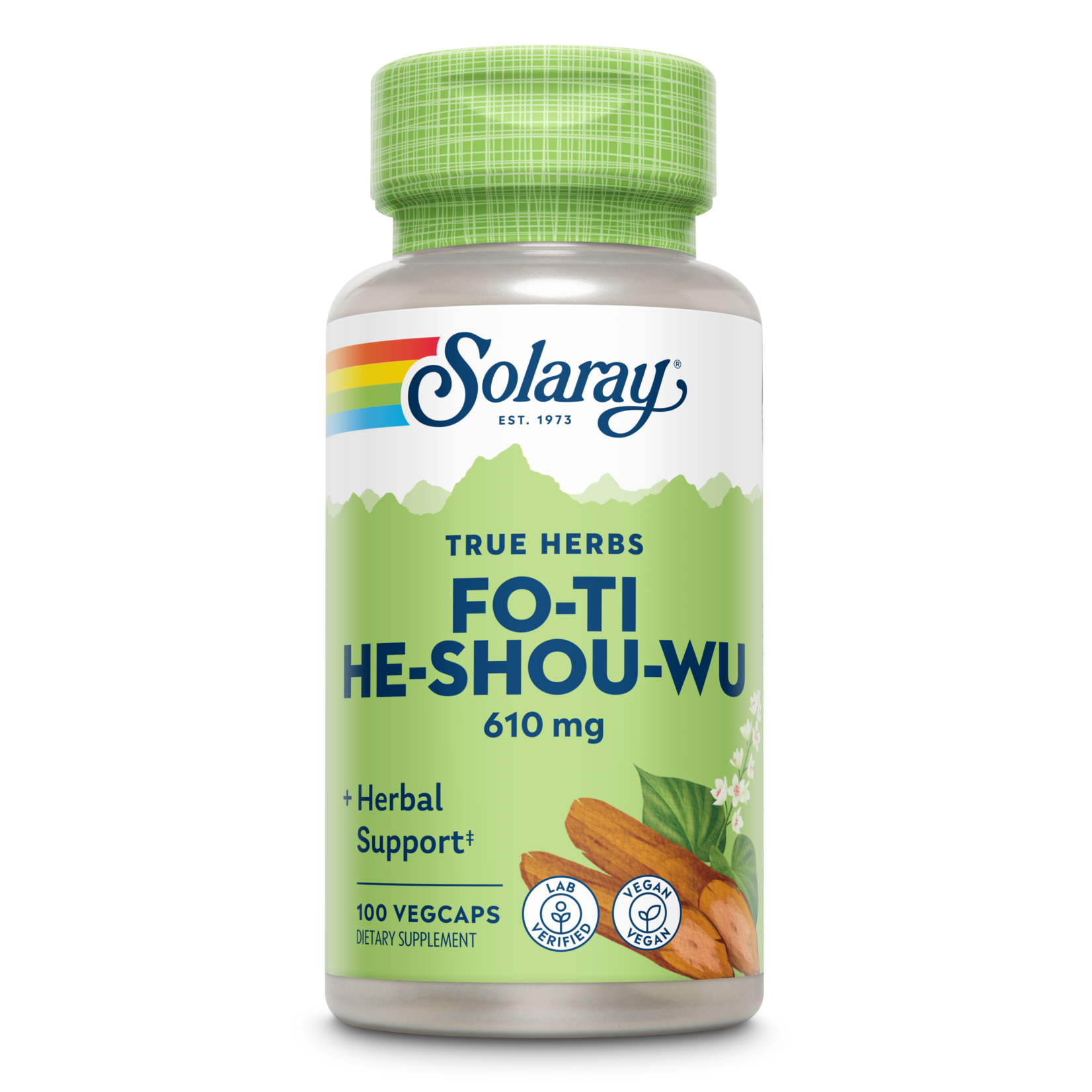 Solaray Solaray - Fo Ti - 100 Capsules