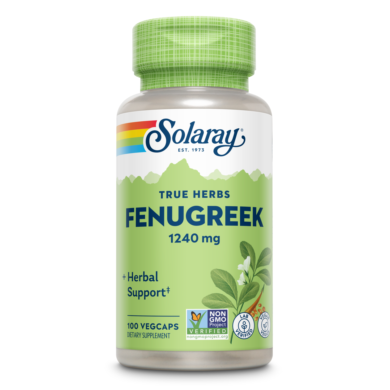 Solaray Solaray - Fenugreek Seed - 100 Capsules