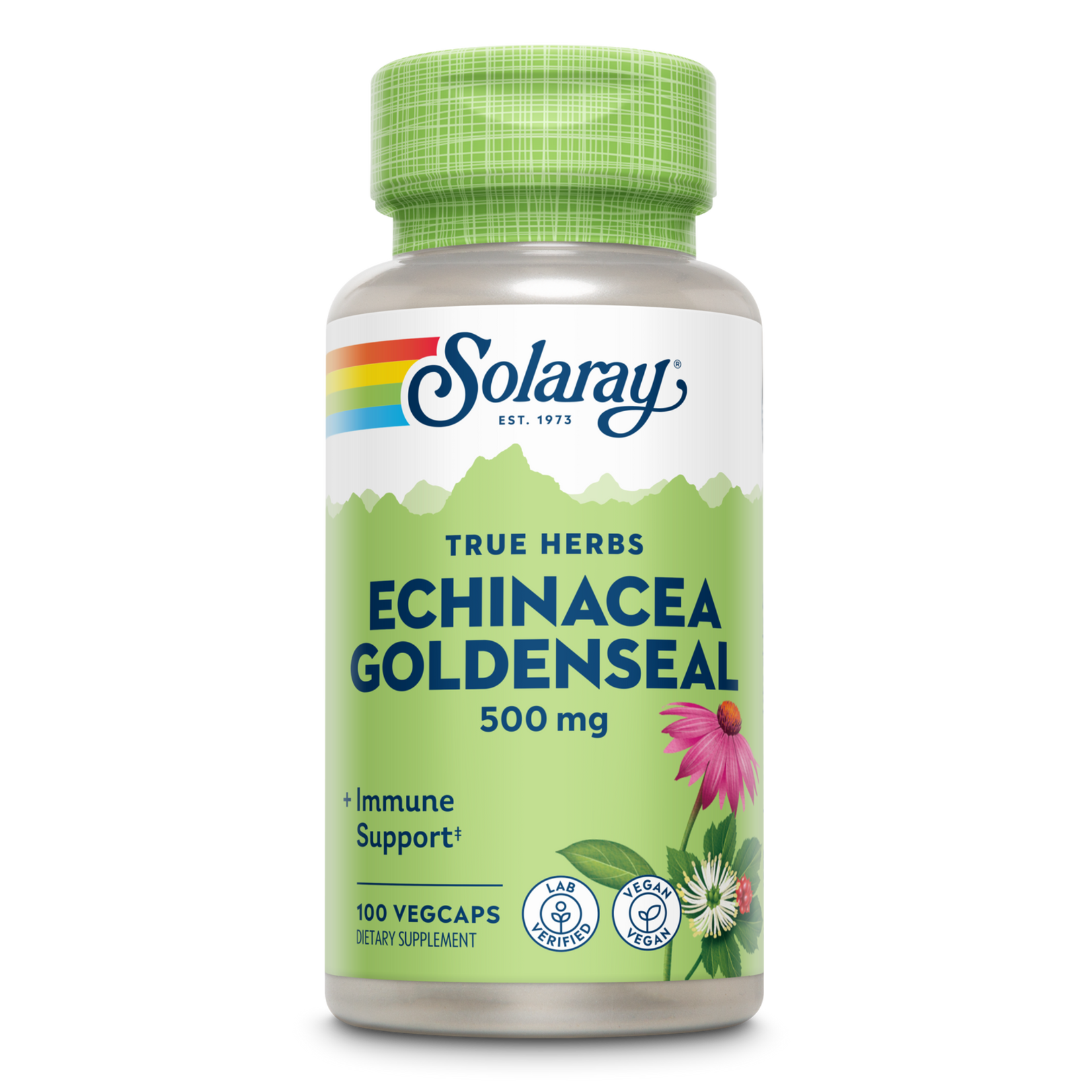 Solaray Solaray - Echinacea Goldenseal - 100 Capsules