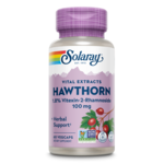 Solaray Hawthorne Extract - 60 Capsules