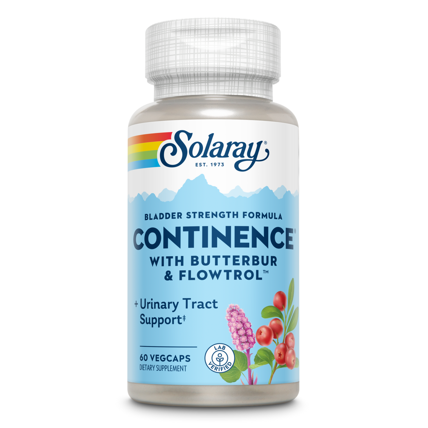 Solaray Solaray - Continence W/ Flowtrol - 60 Capsules