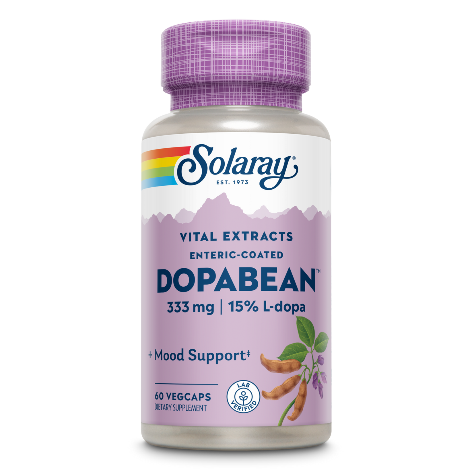 Solaray Solaray - Dopa Bean - 60 Capsules