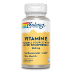 Solaray Vitamin E Mixed W Selenium - 60 Softgels