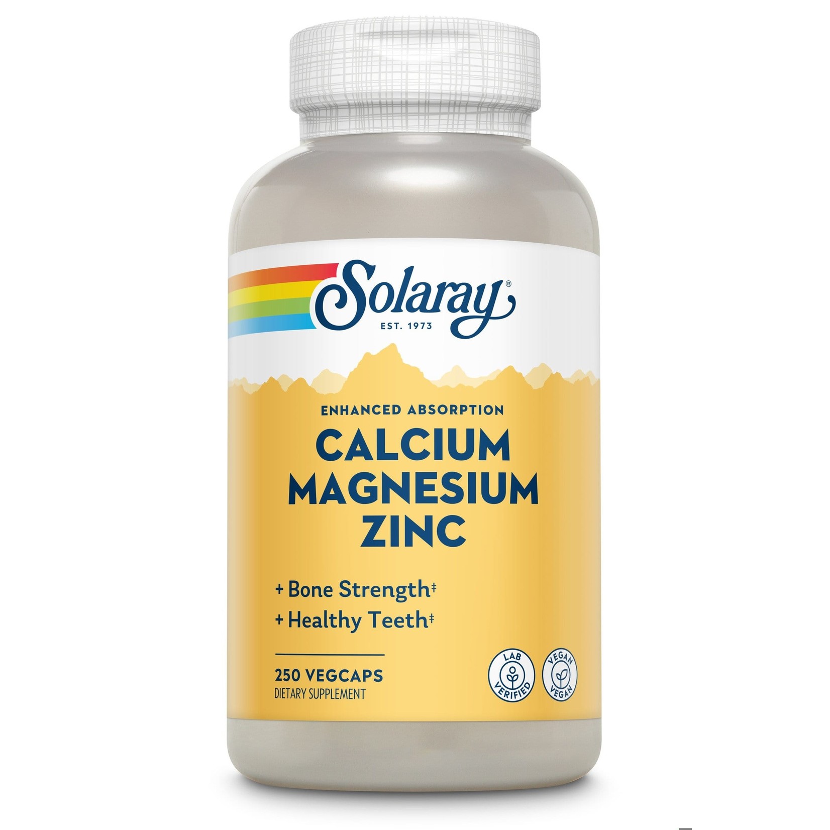 Solaray Solaray - Calcium Magnesium Zinc - 250 Capsules