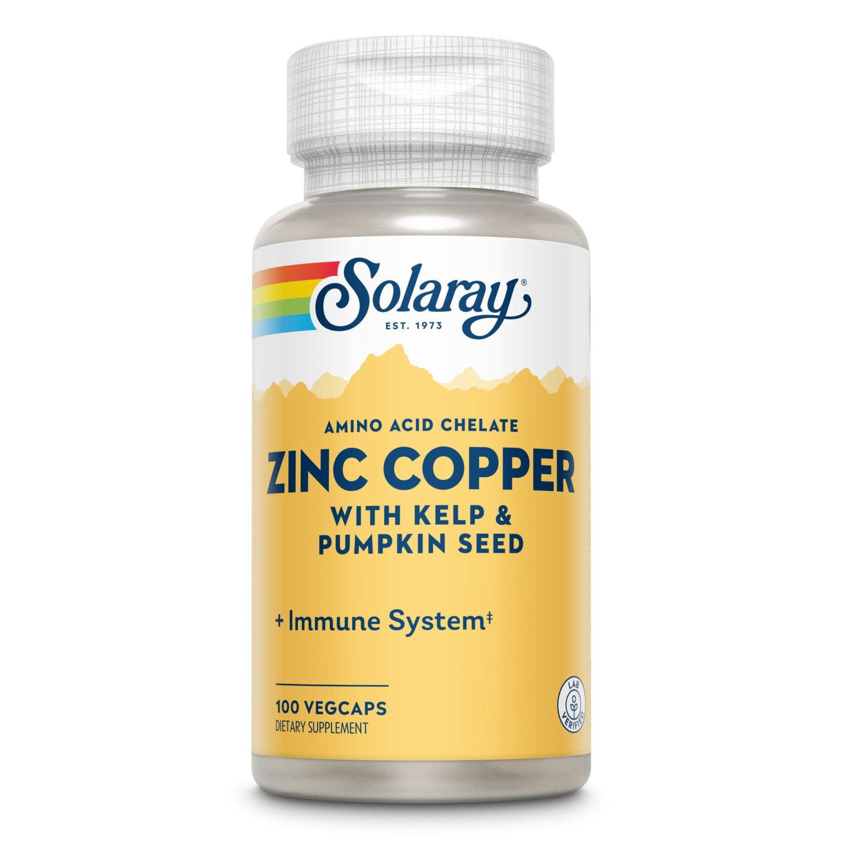 Solaray Solaray - Zinc Copper - 100 Veg Capsules