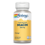 Solaray Time- Release Niacin - 100 Capsules