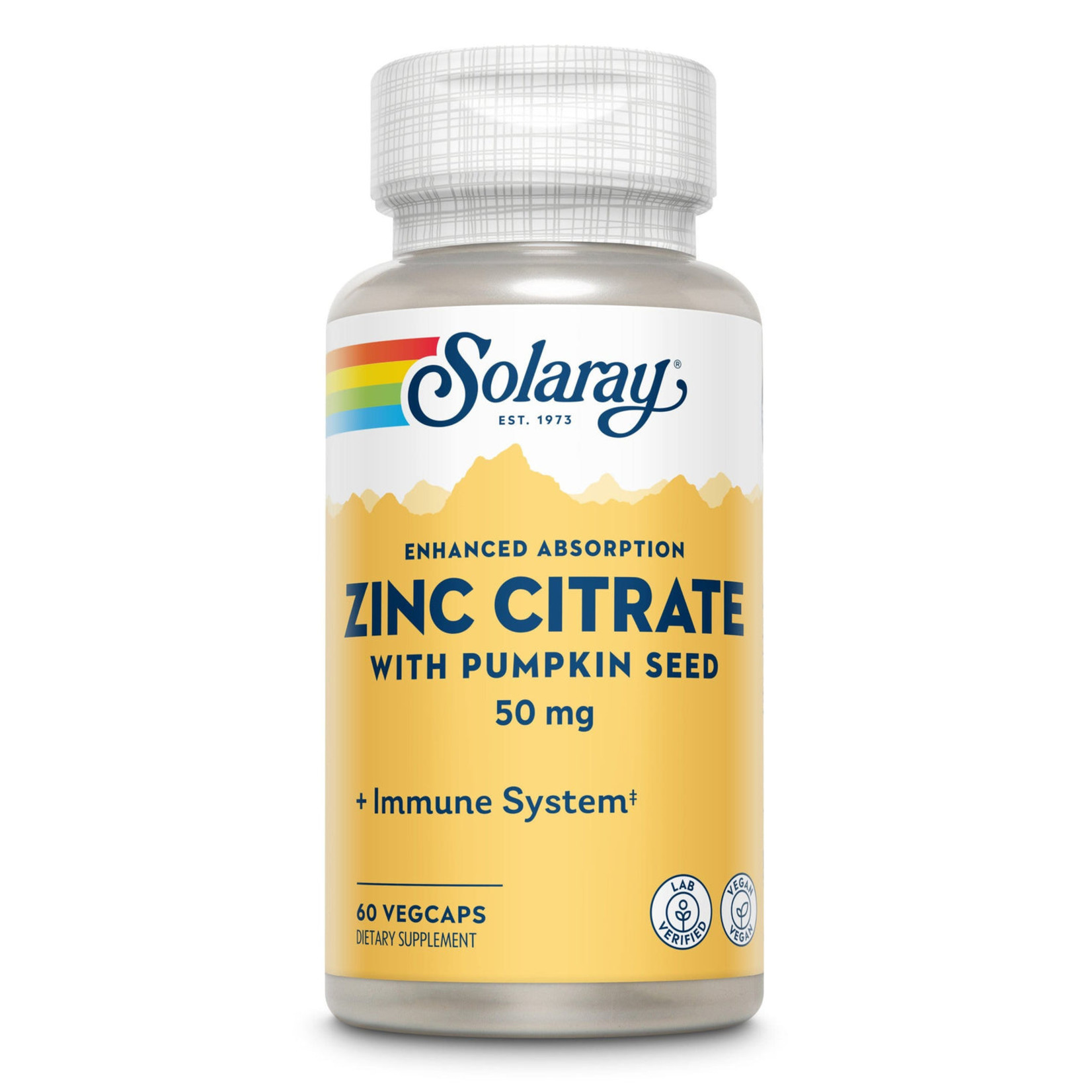 Solaray Solaray - Bio Citrate Zinc - 60 count