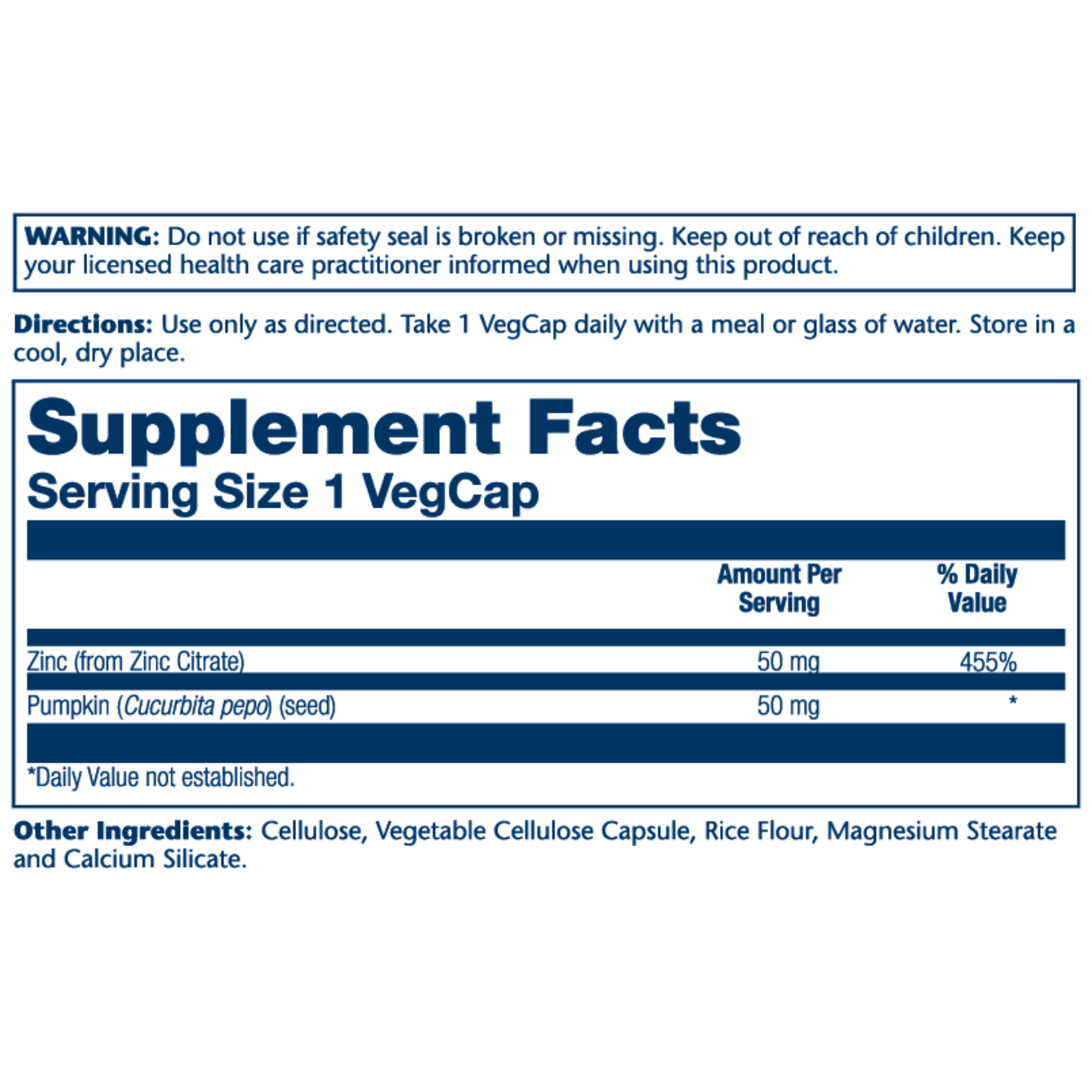 Solaray Solaray - Bio Citrate Zinc - 60 count