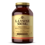 Solgar L-Lysine 500 mg - 250 Capsules