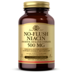Solgar No-Flush Niacin 500 mg - 100 Veg Capsules