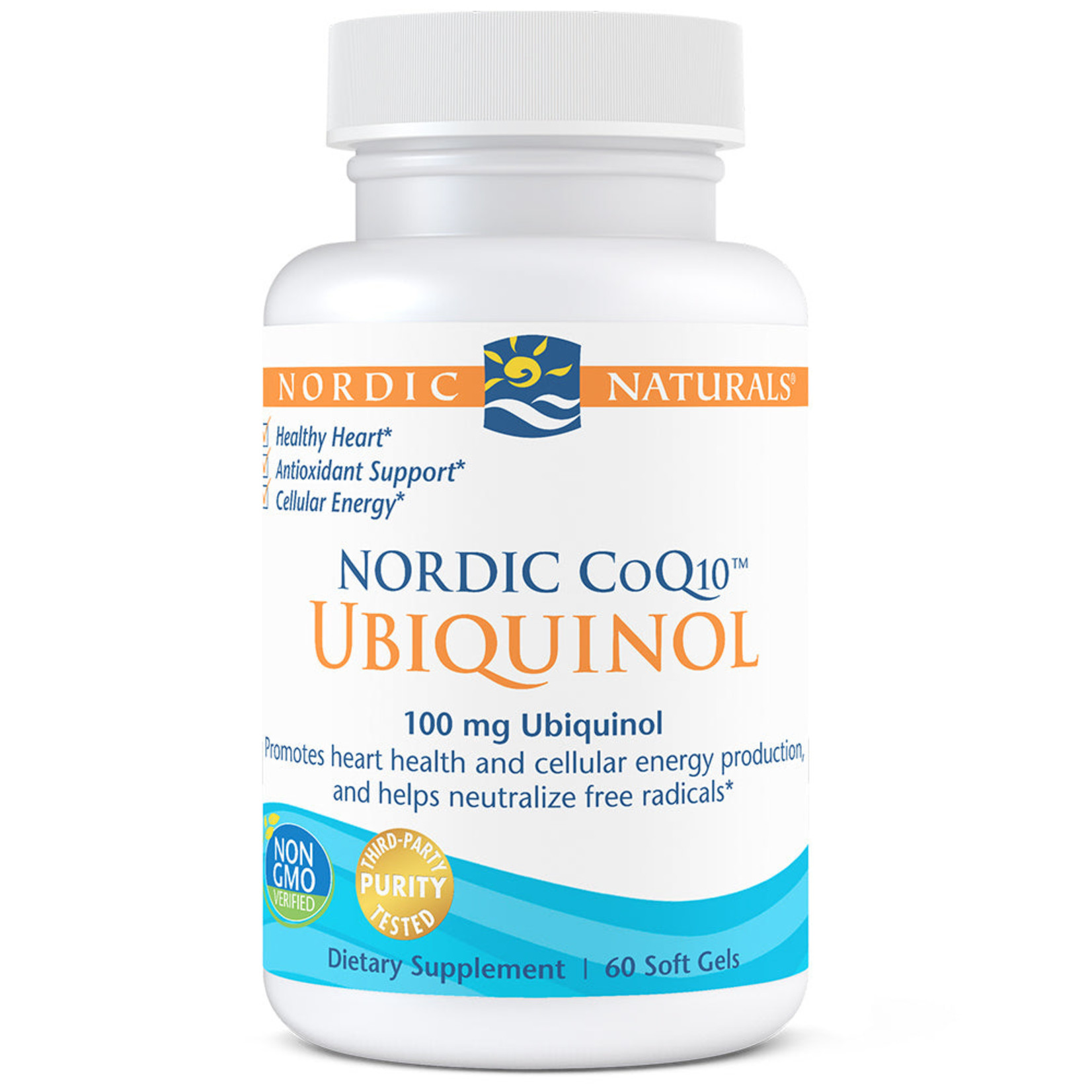 Nordic Naturals Nordic Naturals - Coq10 Ubiquinol - Unflavored - 60 count