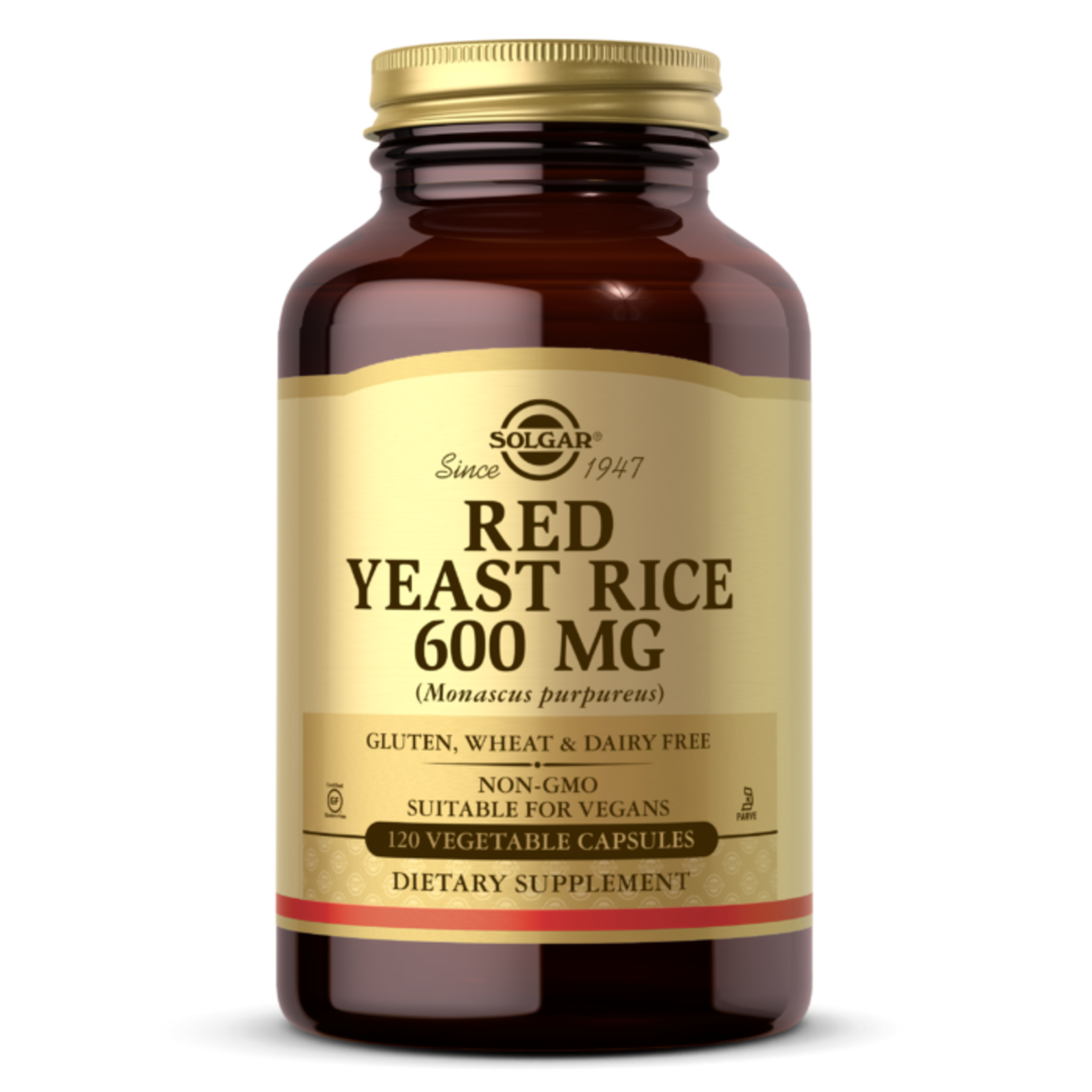 Solgar Solgar - Red Yeast Rice - 120 Capsules