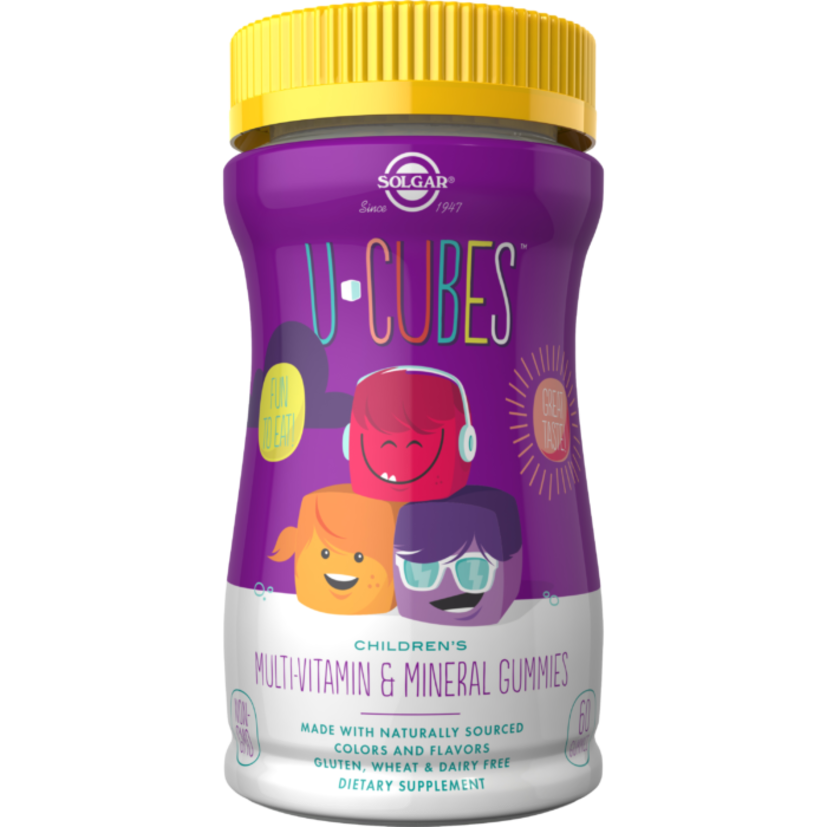Solgar Solgar - U-Cubes Children's Multi-Vitamin & Mineral Gummies - 60 Chewables