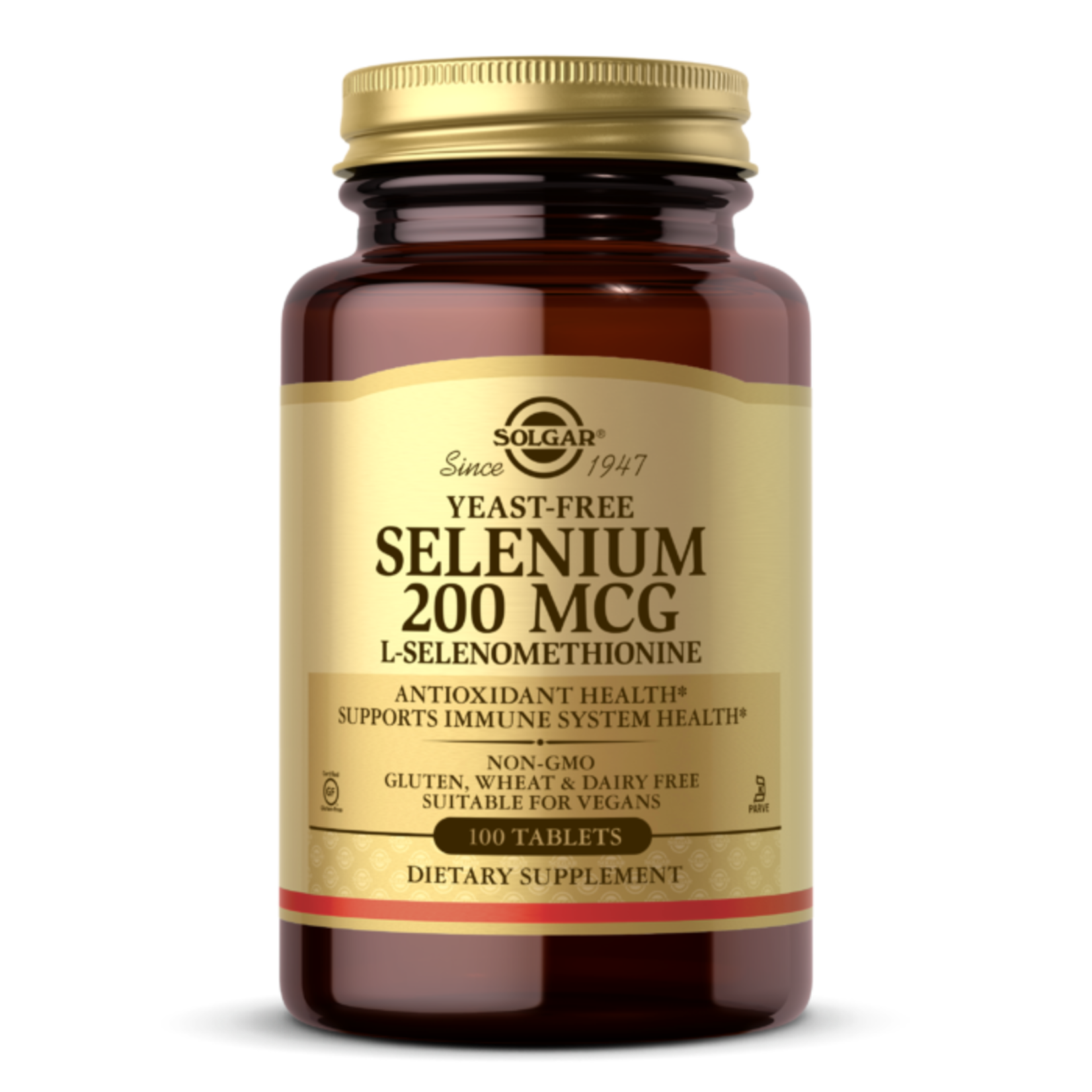 Solgar Solgar - Yeast-Free Selenium 200 mcg - 100 Tablets