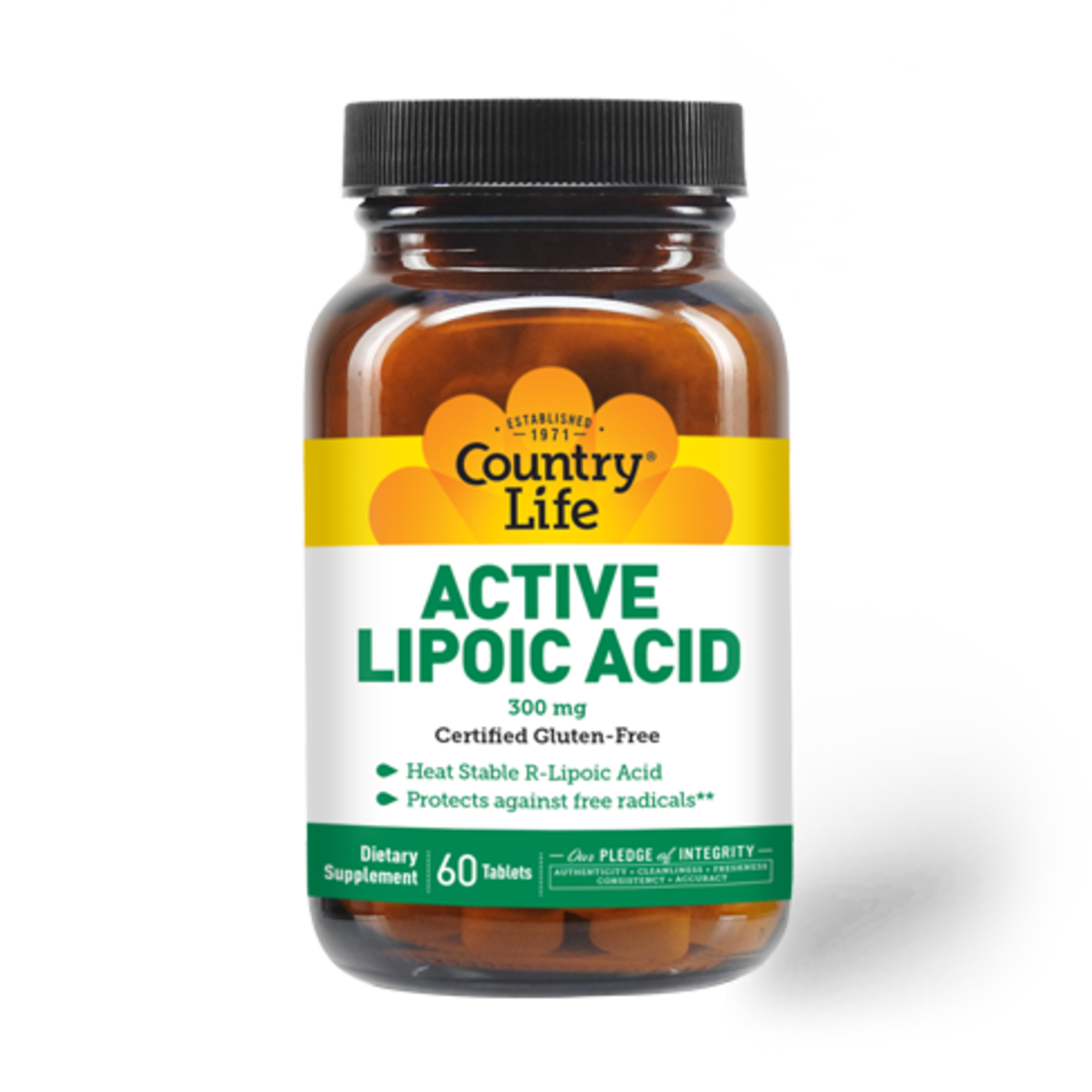 Country Life Country Life - Active Lipoic Acid 300 mg - 60 Veg Capsules