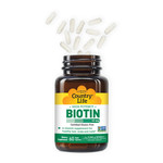 Country Life Biotin 10 mg - 60 Veg Capsules