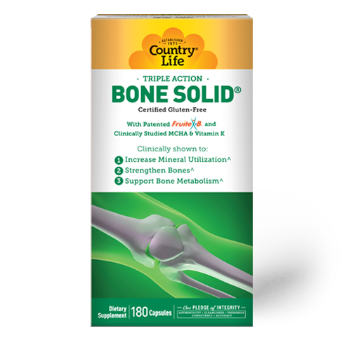 thumbnail image 2 of Country Life Bone Solid – 240 Capsules – Dietary Supplement 2 of 4