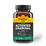 Country Life Charcoal - 180 Veg Capsules