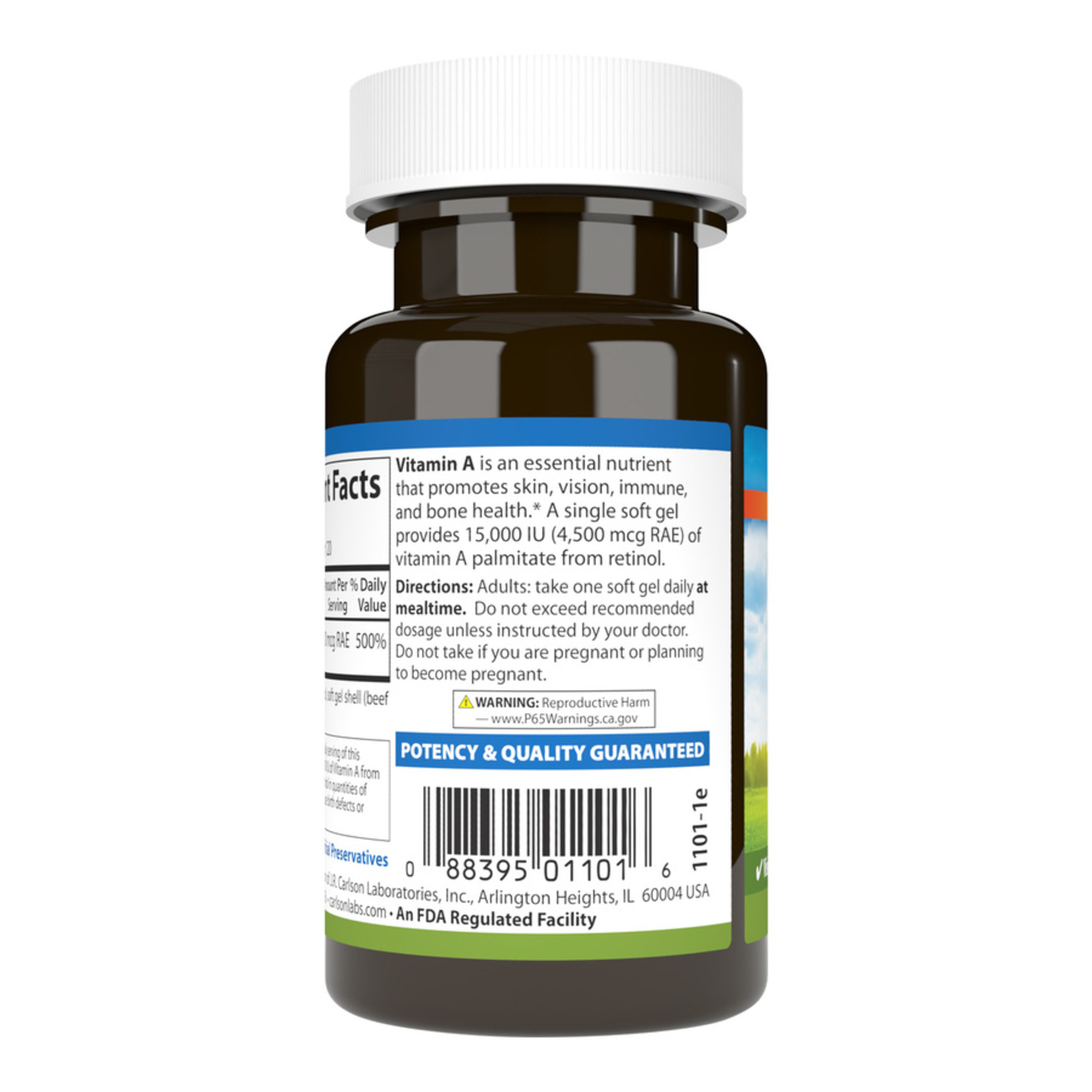 Carlson Carlson - Vitamin A 15,000 IU Palmitate - 120 Softgels