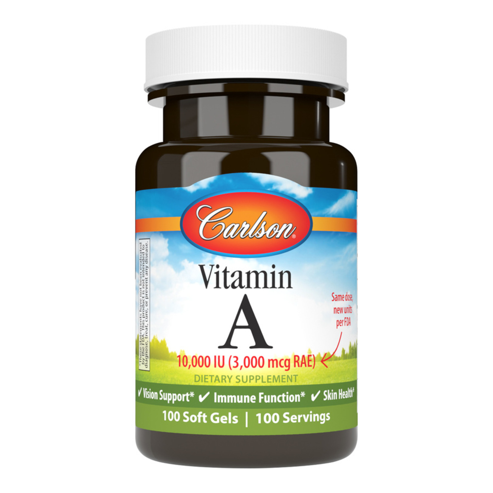 Carlson Carlson - Vitamin A 10,000 IU - 100 Softgels