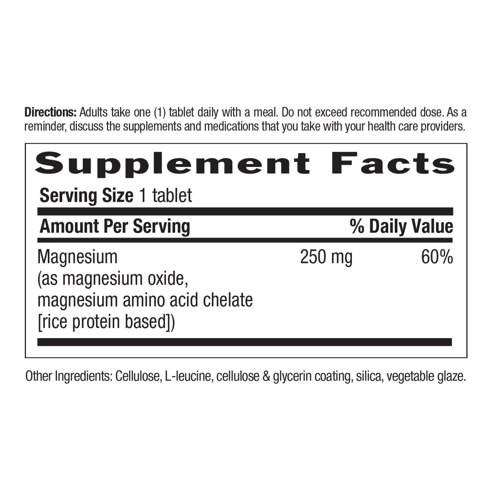 Country Life Country Life - Chelated Magnesium 250 mg - 90 Tablets