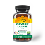 Country Life Chewable L-Lysine 600mg - 60 count