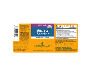 Herb Pharm Herb Pharm Anxiety Soother Holy Basil 2 oz