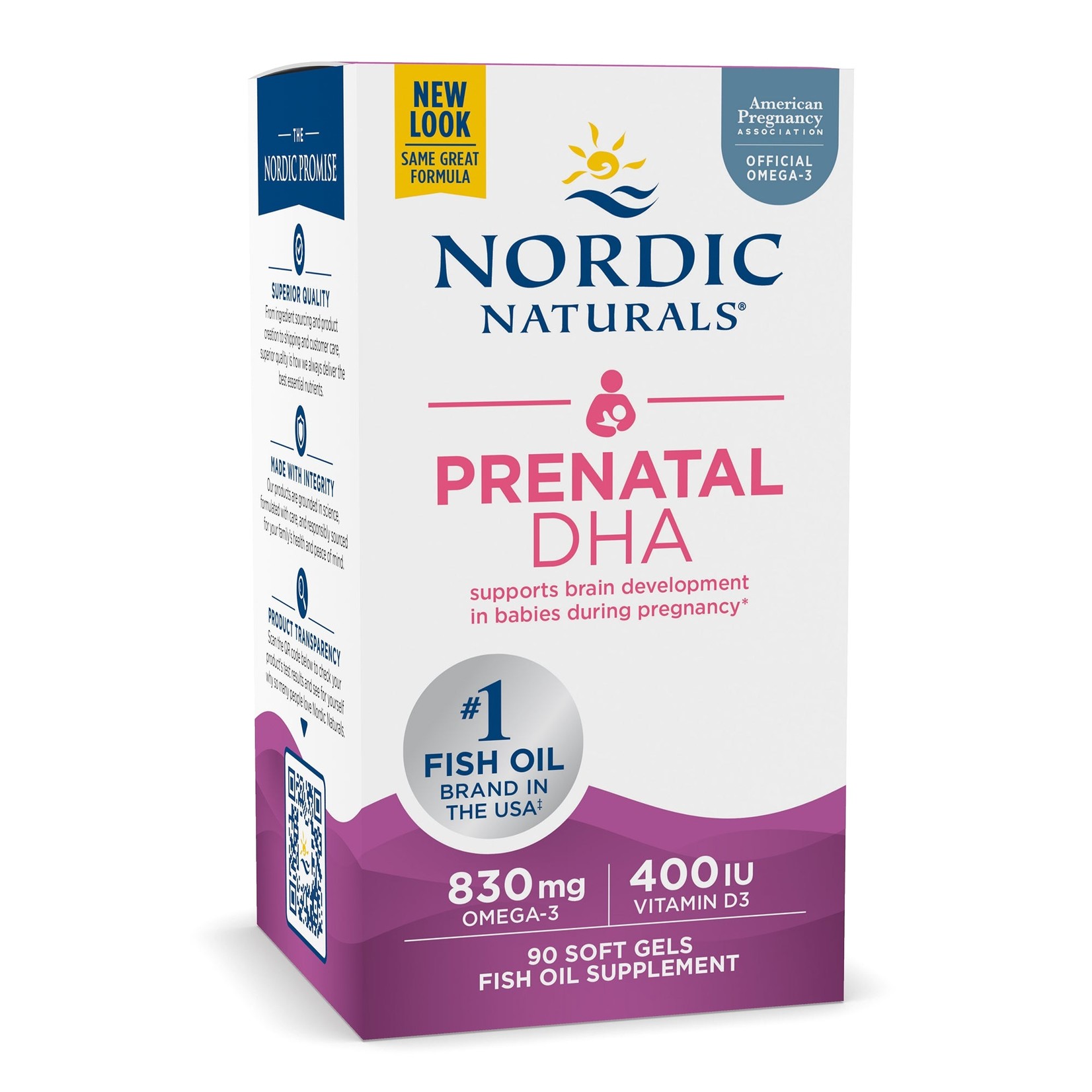Nordic Naturals Nordic Naturals - Prenatal Dha Unflavored Formula - 90 count