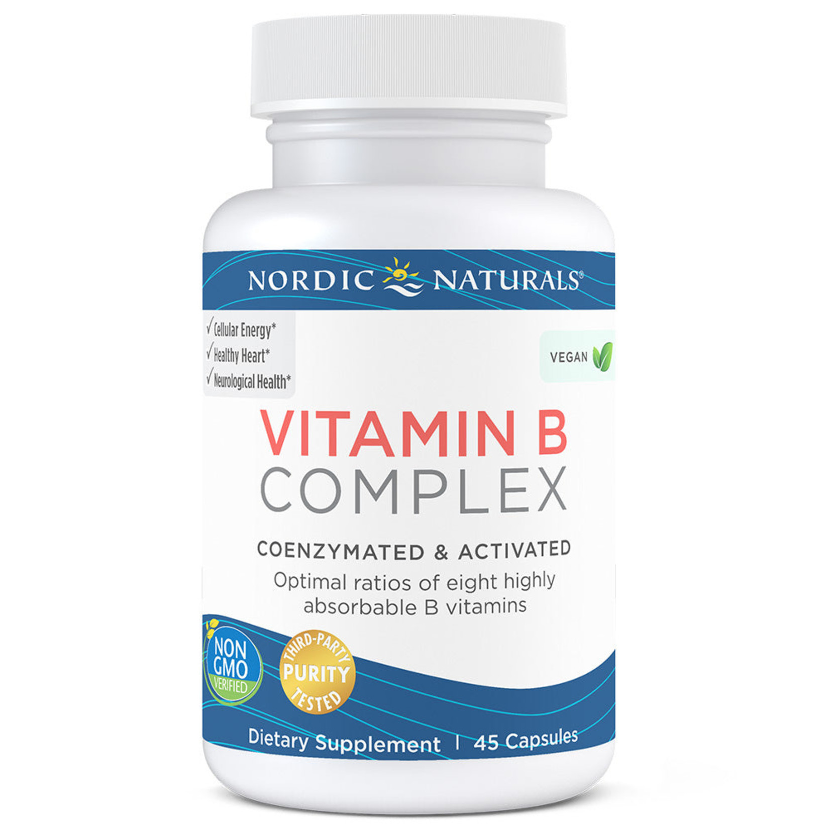 Nordic Naturals Nordic Naturals - Vitamin B Complex - 45 Capsules
