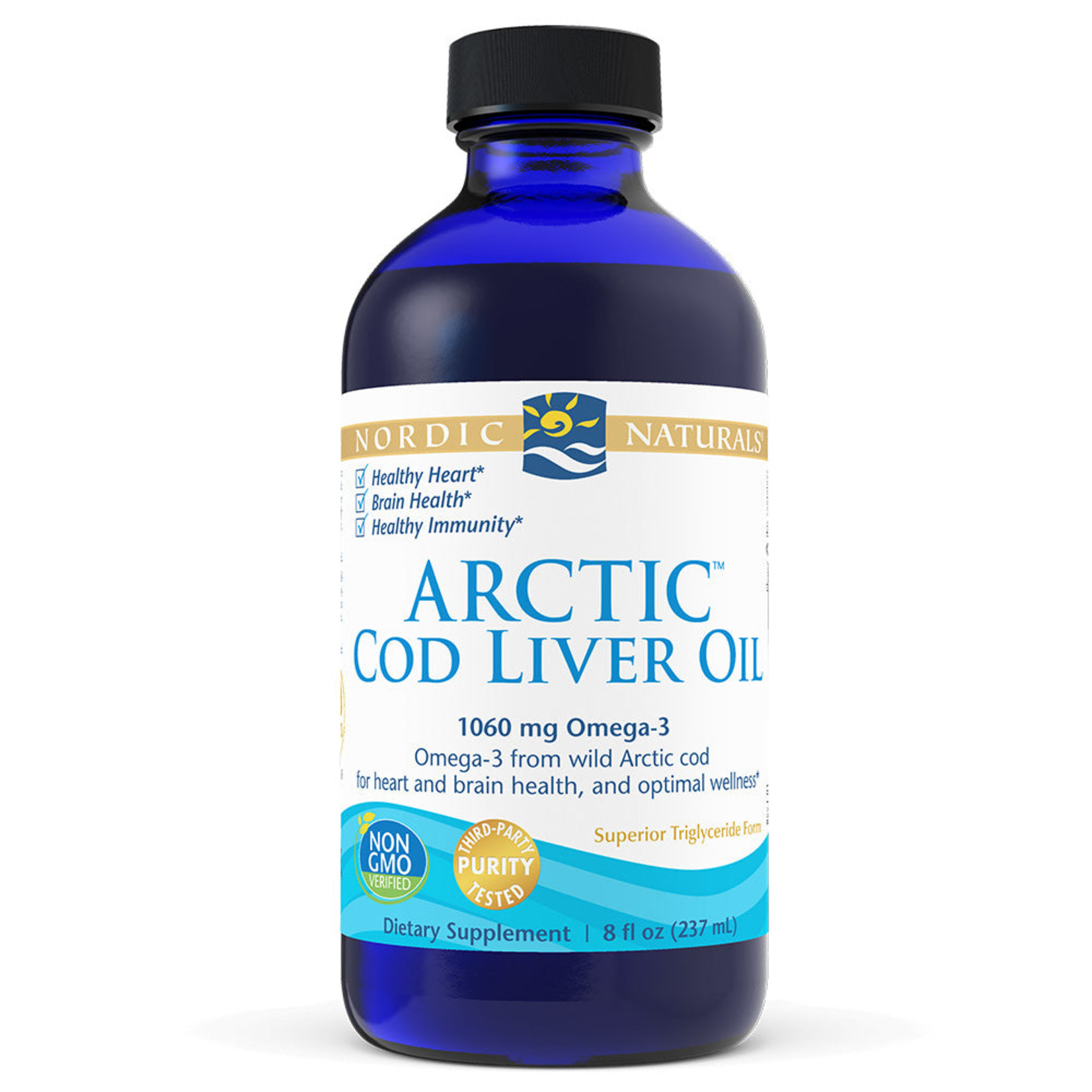 Nordic Naturals Nordic Naturals - Arctic Cod Liver Oil Unflavored - 8 oz