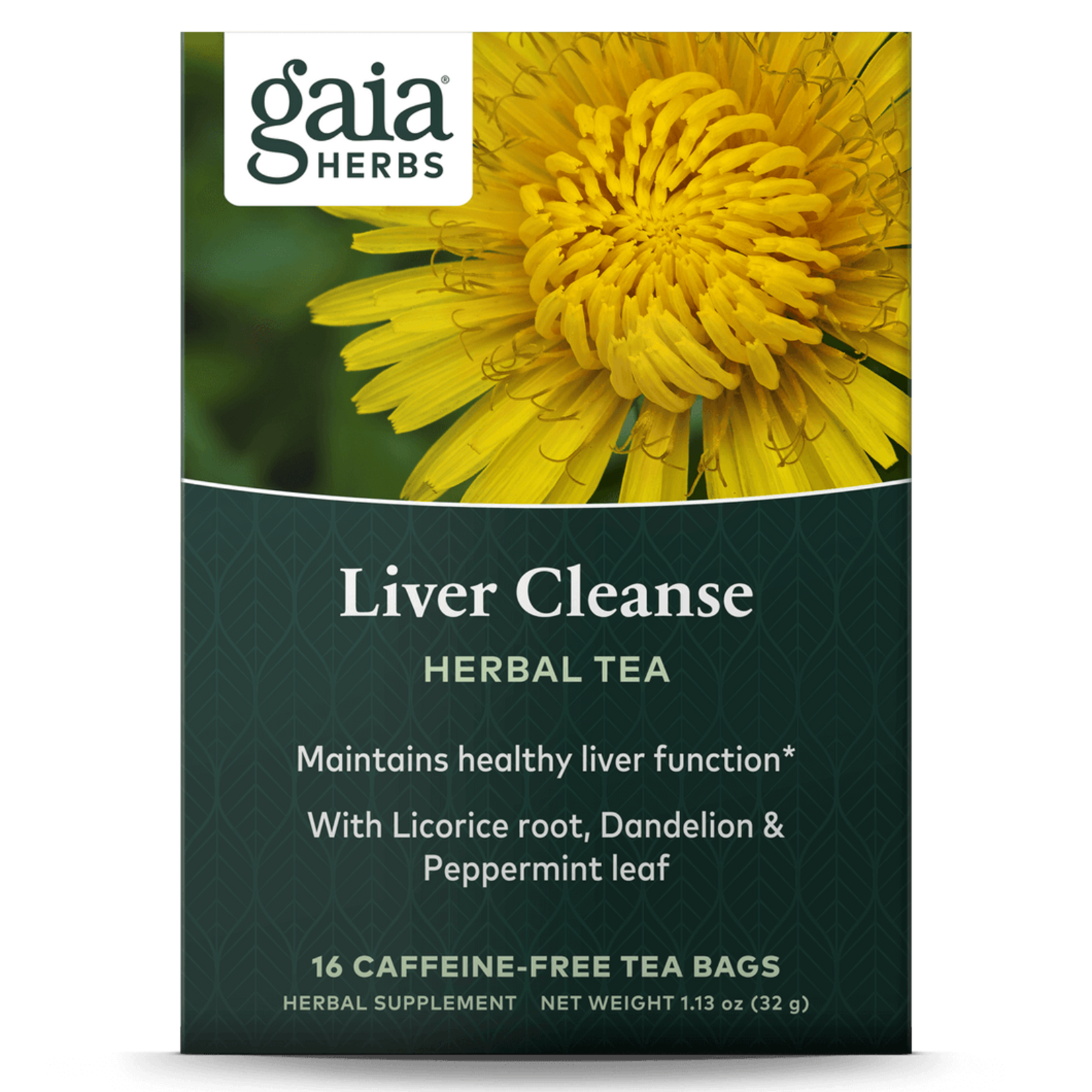 Gaia Herbs Gaia Herbs - Liver Cleanse - 16 Bags