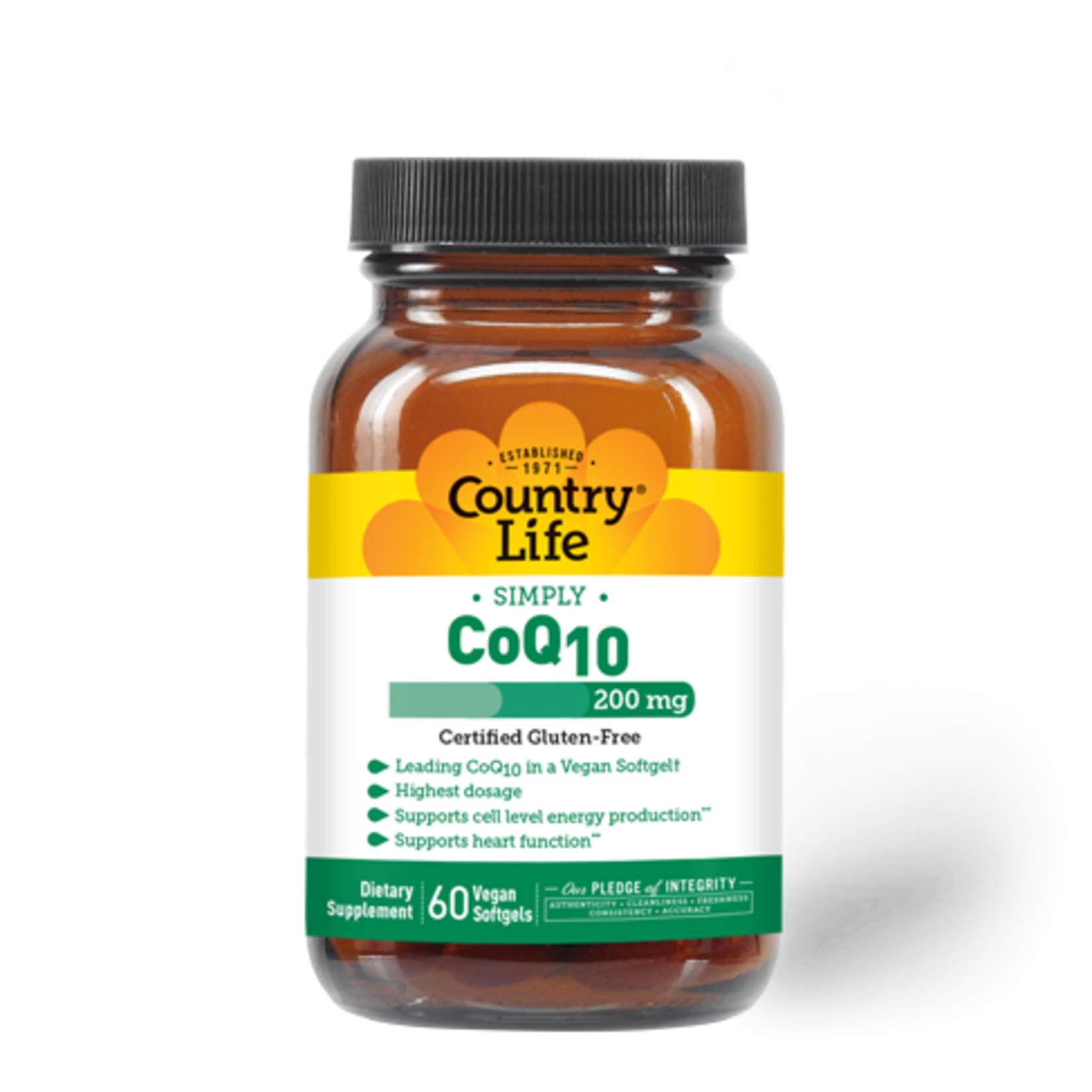 Country Life Country Life - Coq10 200 mg - 60 Veg Capsules