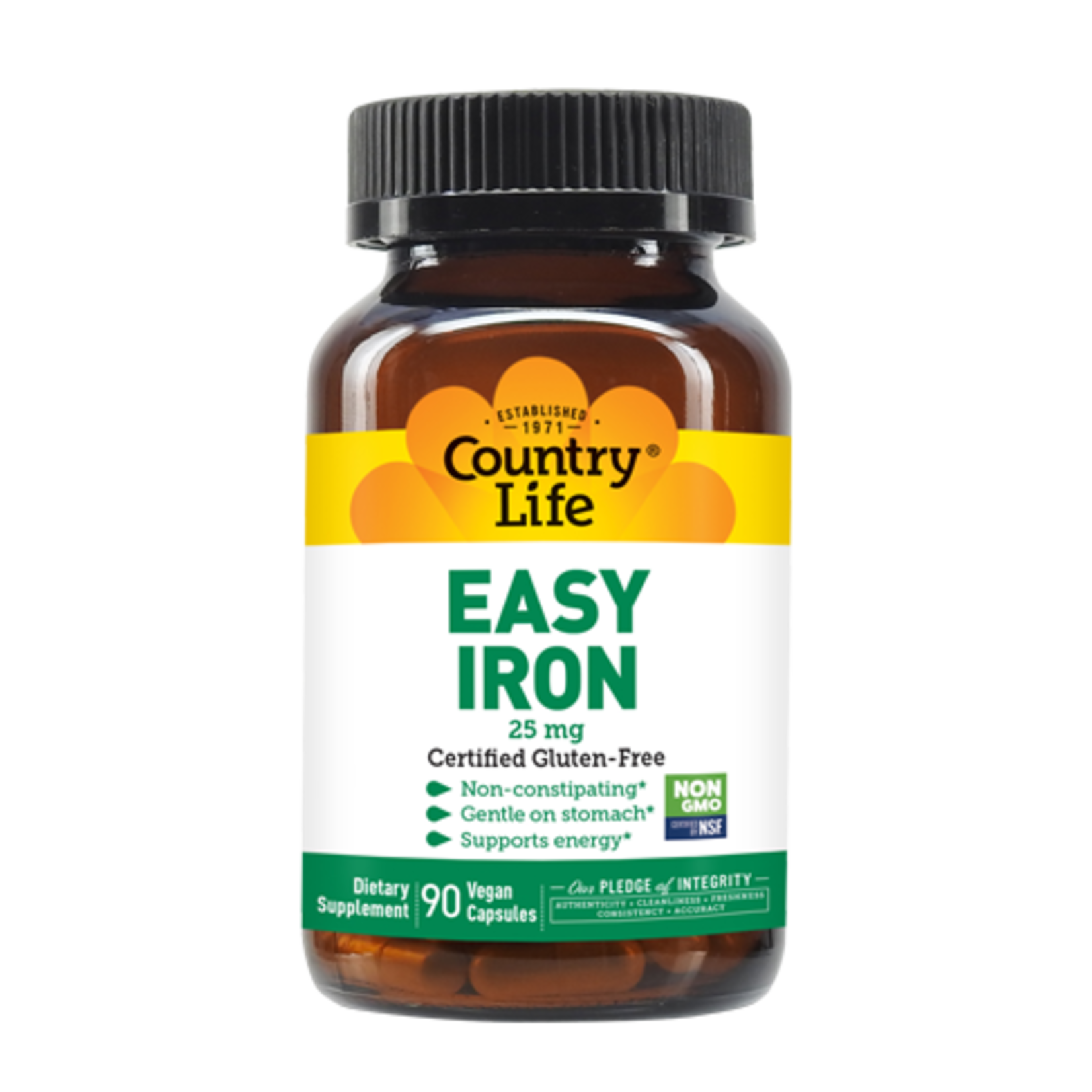 Country Life Country Life - Easy Iron 25 mg - 90 Tablets